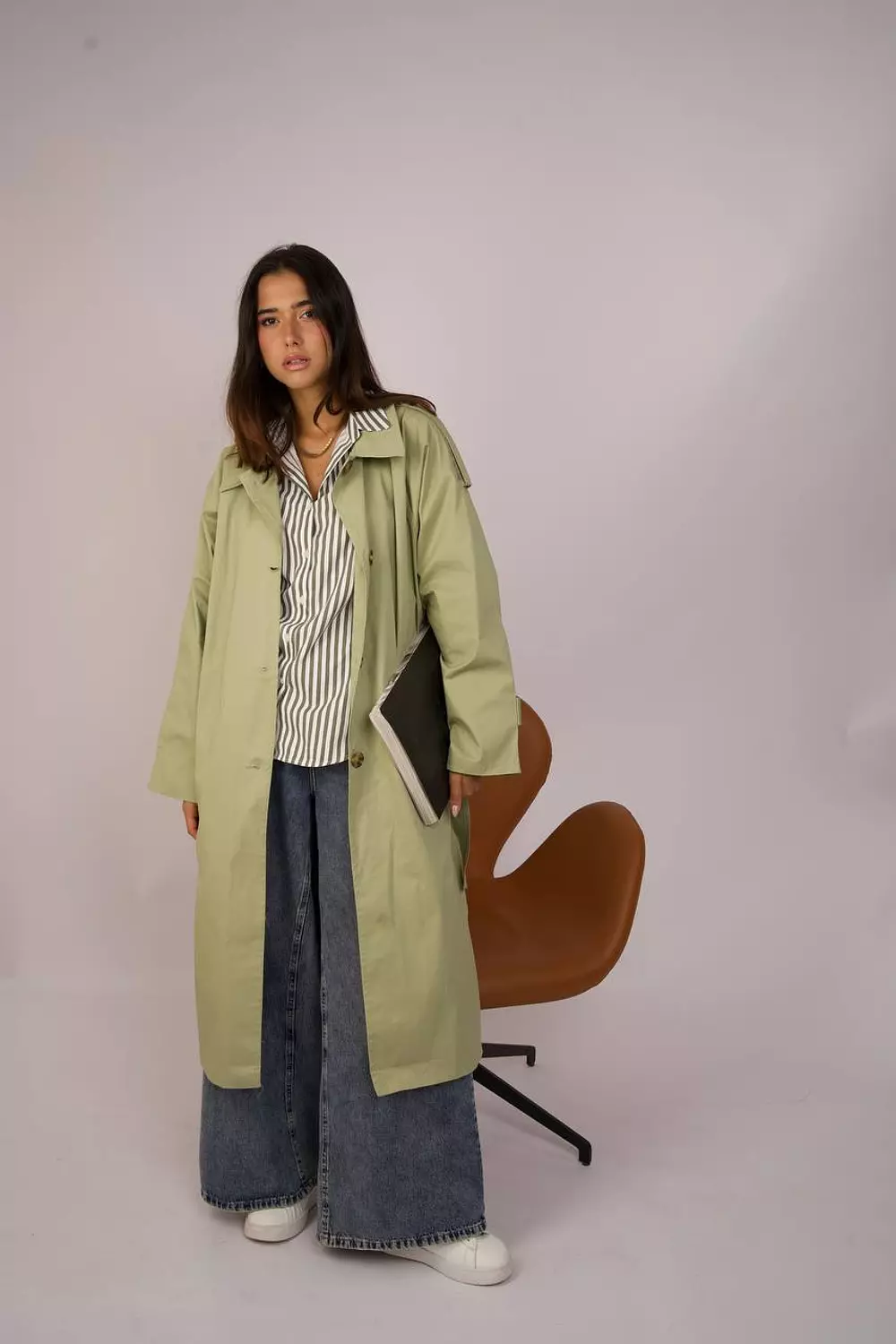 Mint Trench coat  6