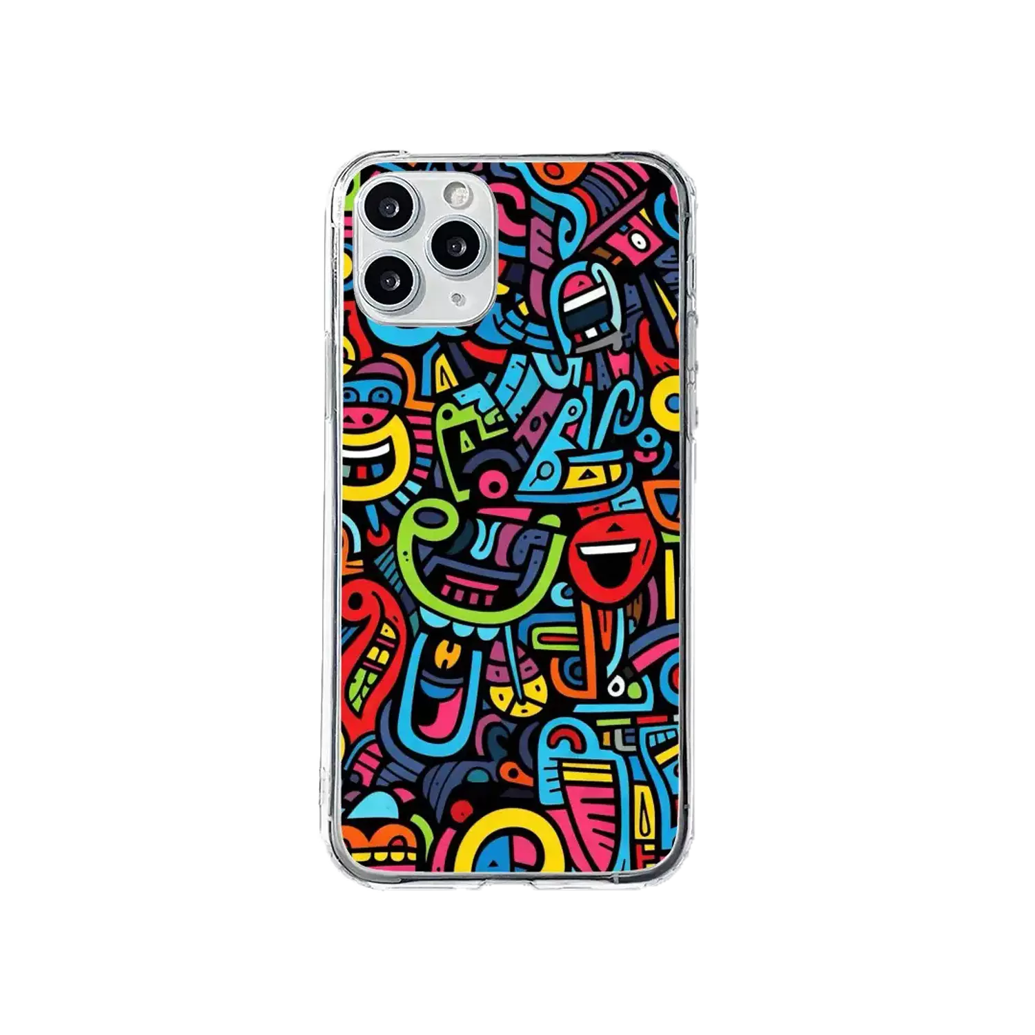 Colorful Doodles Mobile Case  image