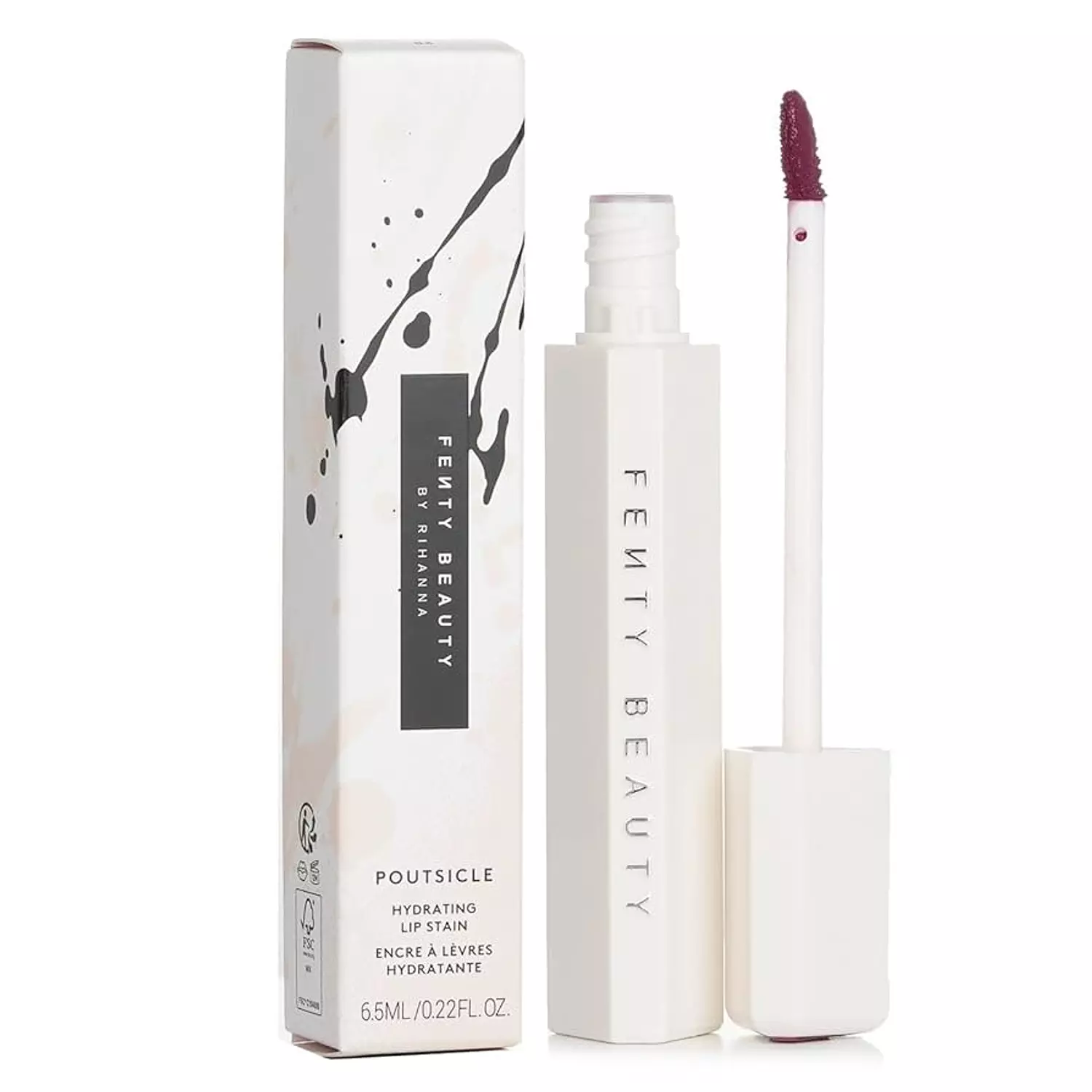 Fenty Beauty Poutsicle Hydrating Lip Stain - Berry Banger 04 image