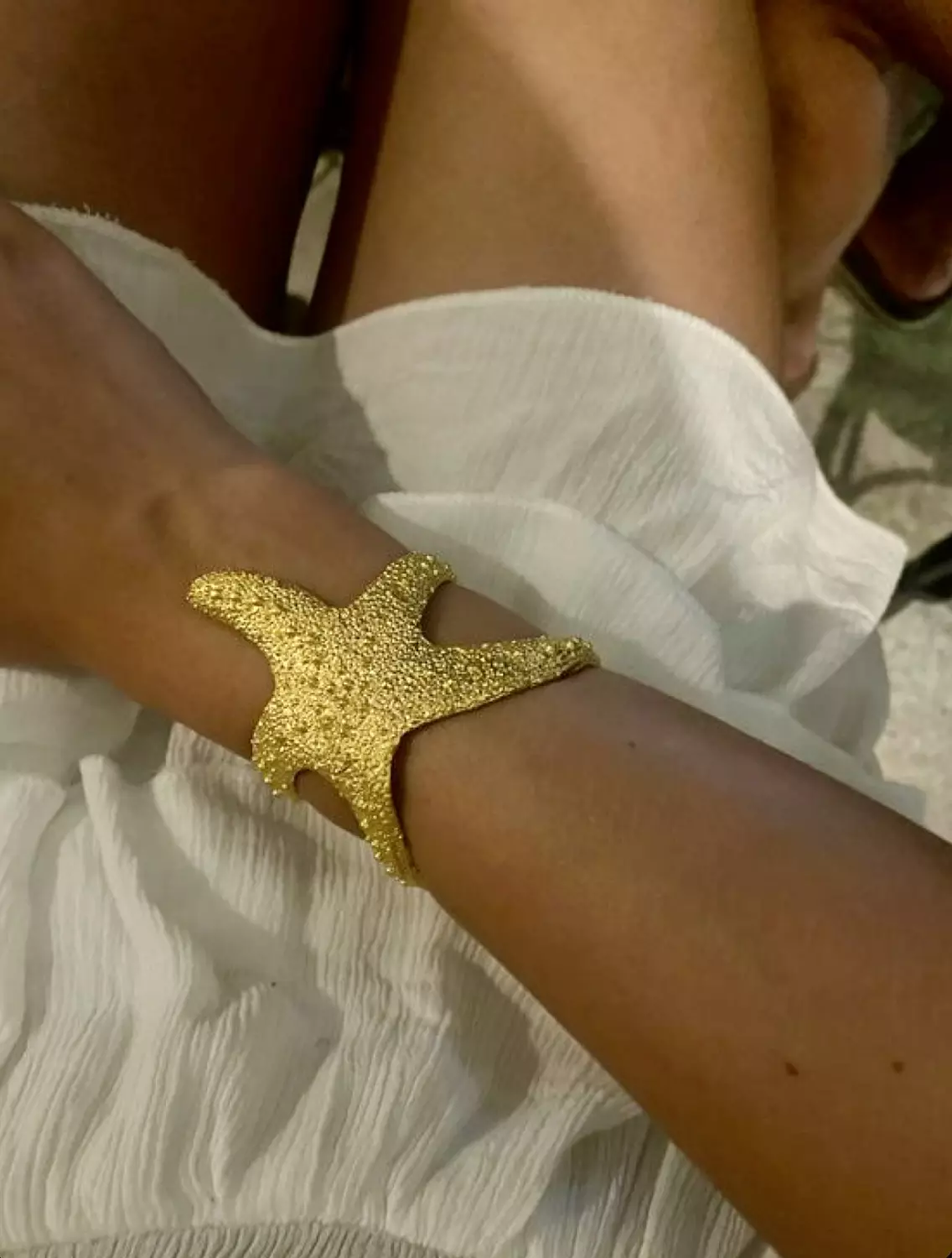 Wide starfish bangle  image