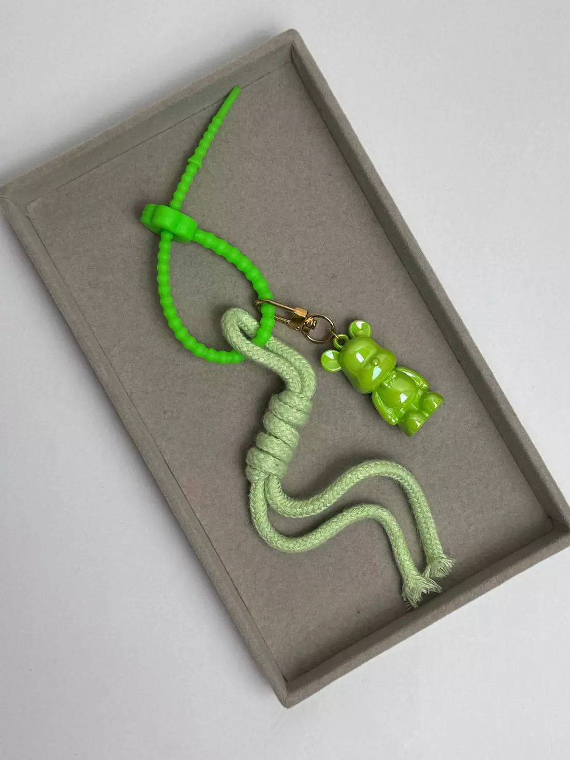 Green Bear _ Bag Chain image
