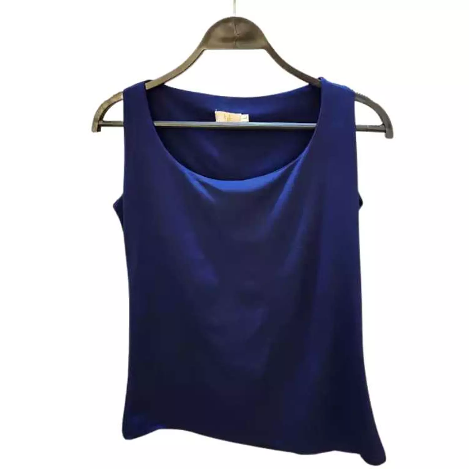 Basic Sleeveless Lycra Undershirt - Navy Blue image