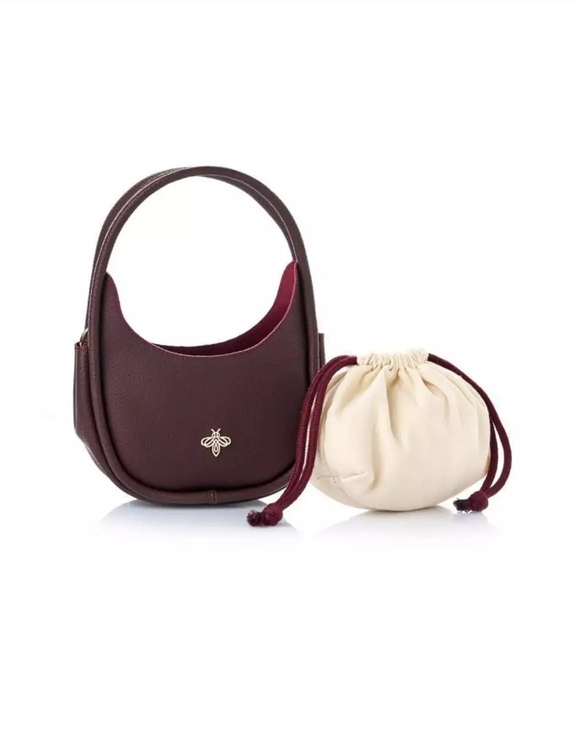 Small burgundy cross bag  2