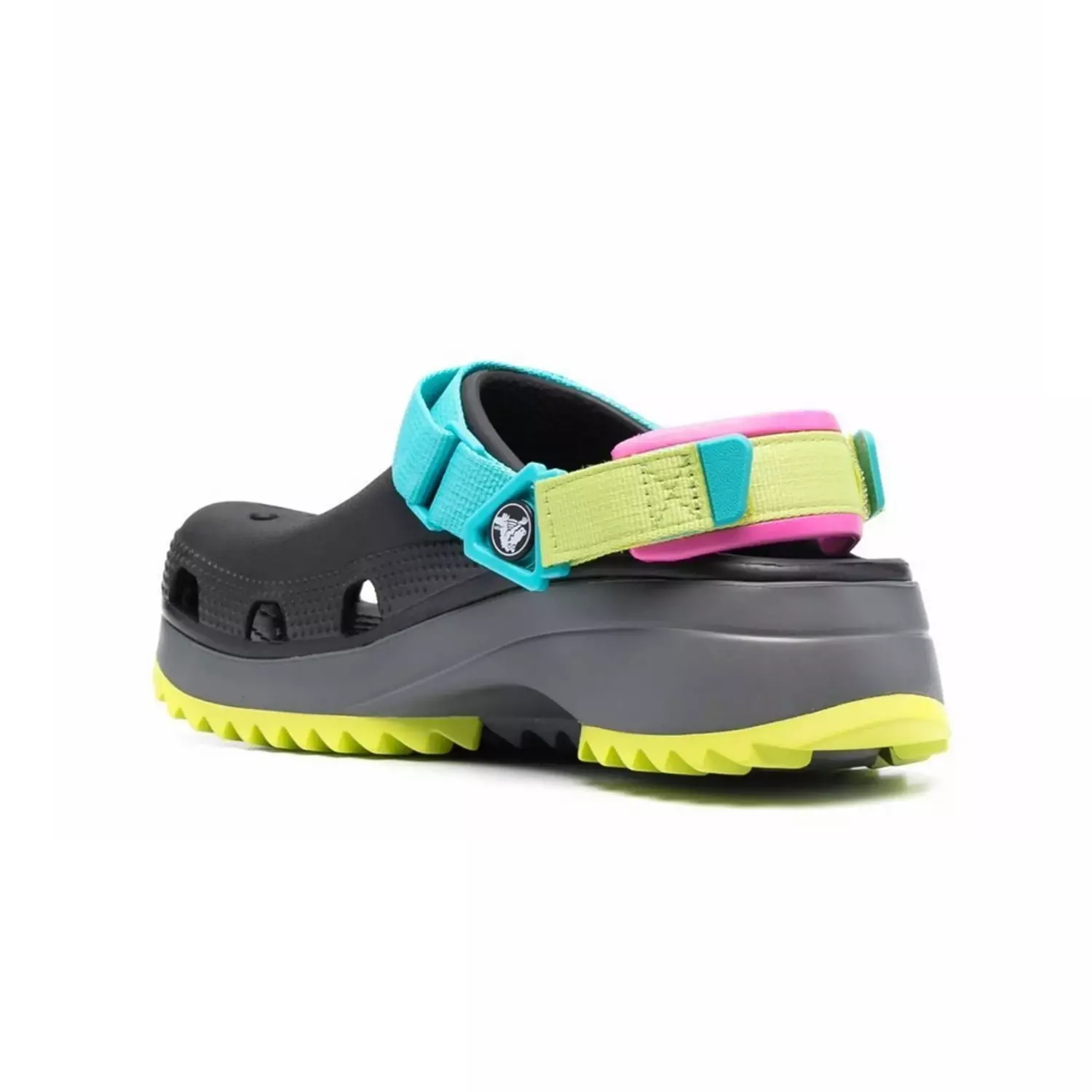 Crocs Classic Hiker Clog black xGreen  1