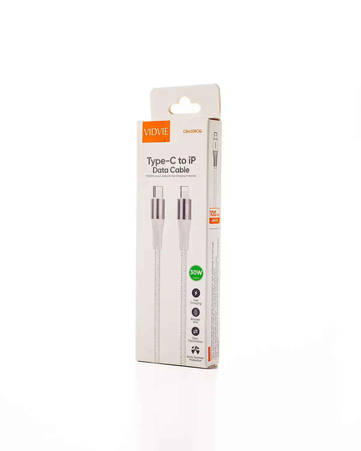 VIDVIE Cable type-c to lightning   hover image