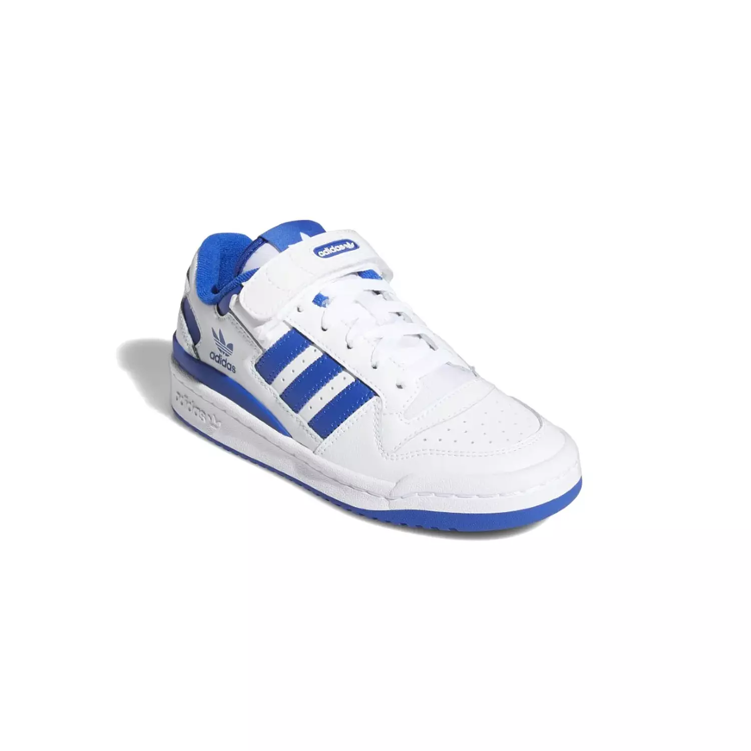Adidas Forum White/ Blue  1