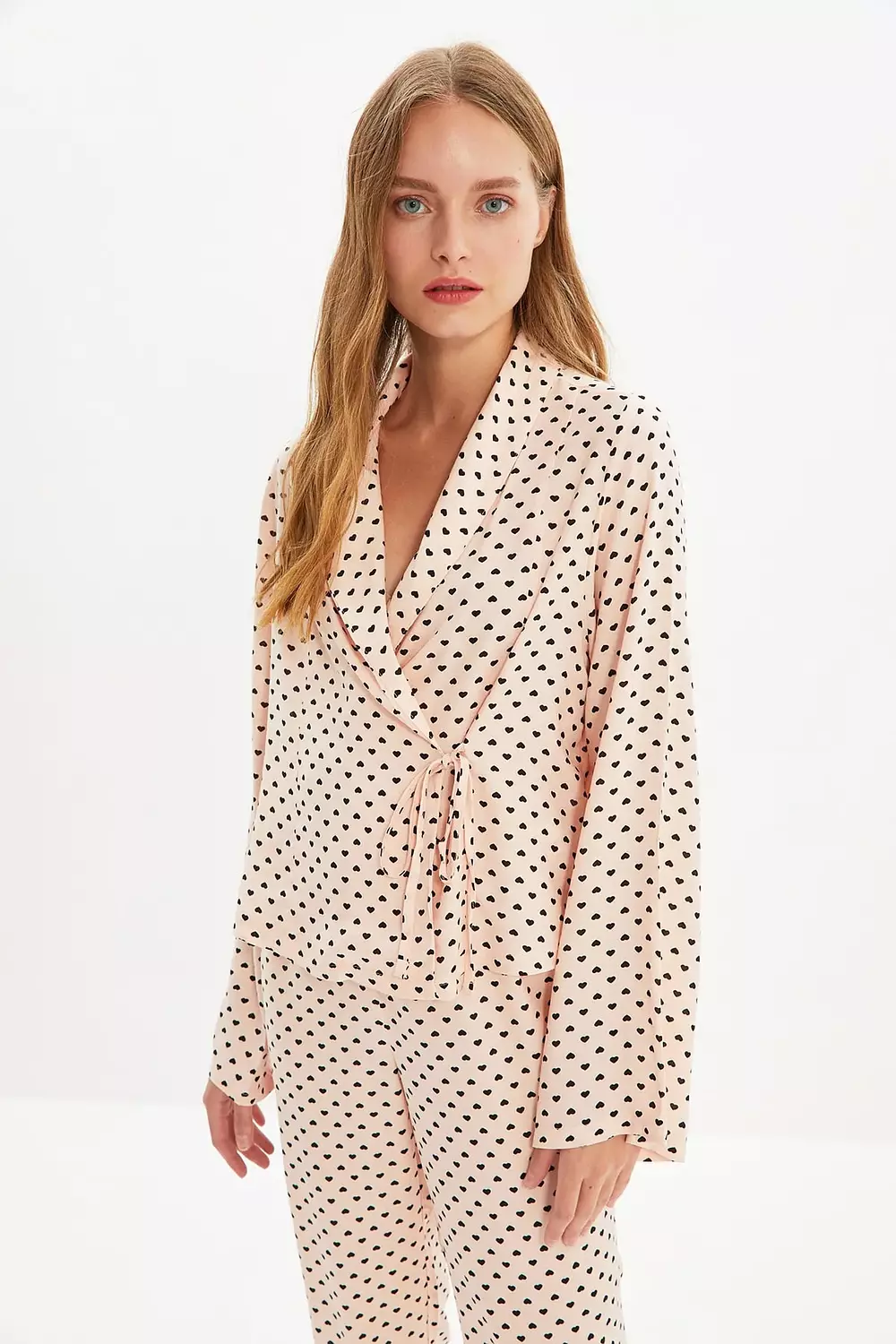 Powder Heart Pajama Set image