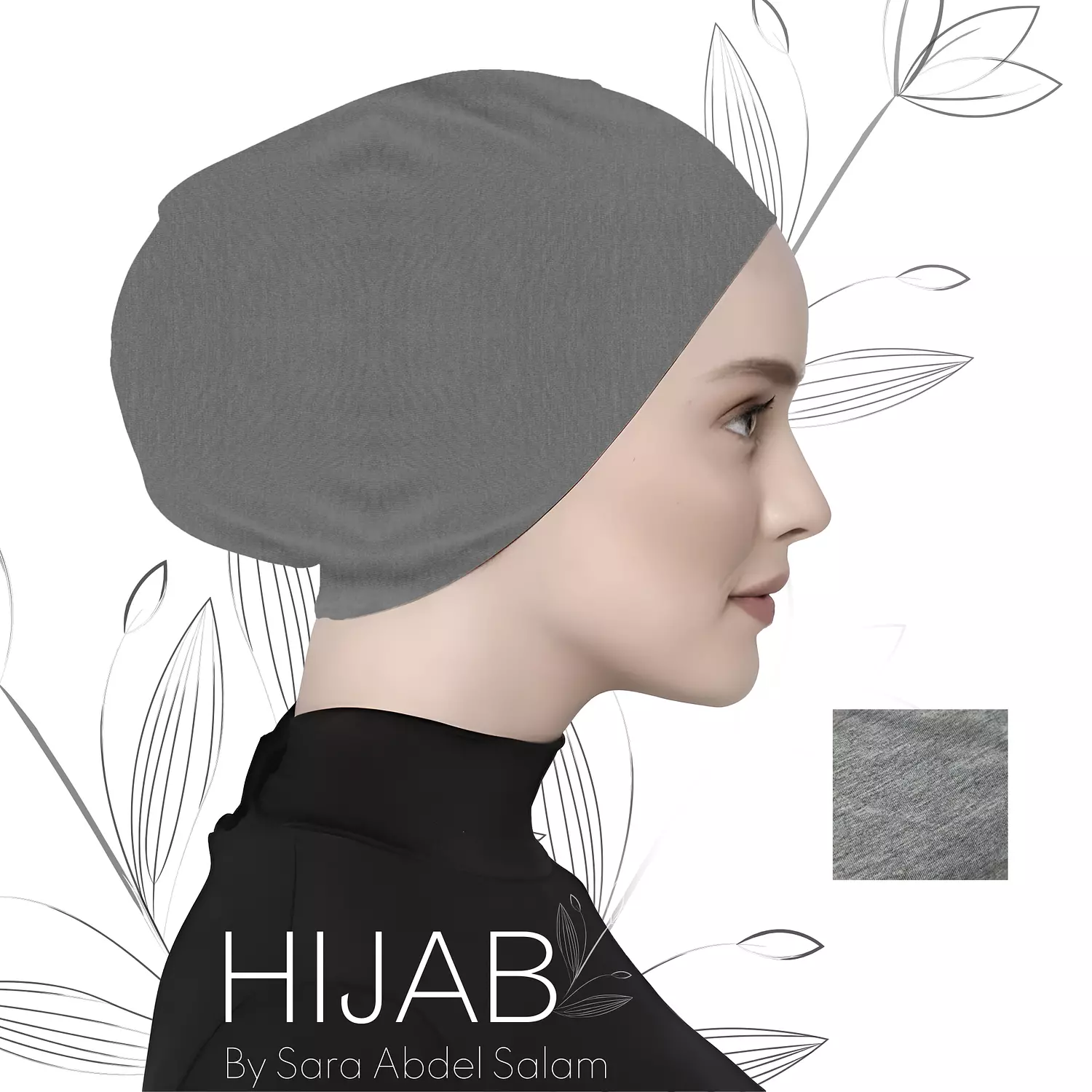 Medium Gray Bandana - BD05 image
