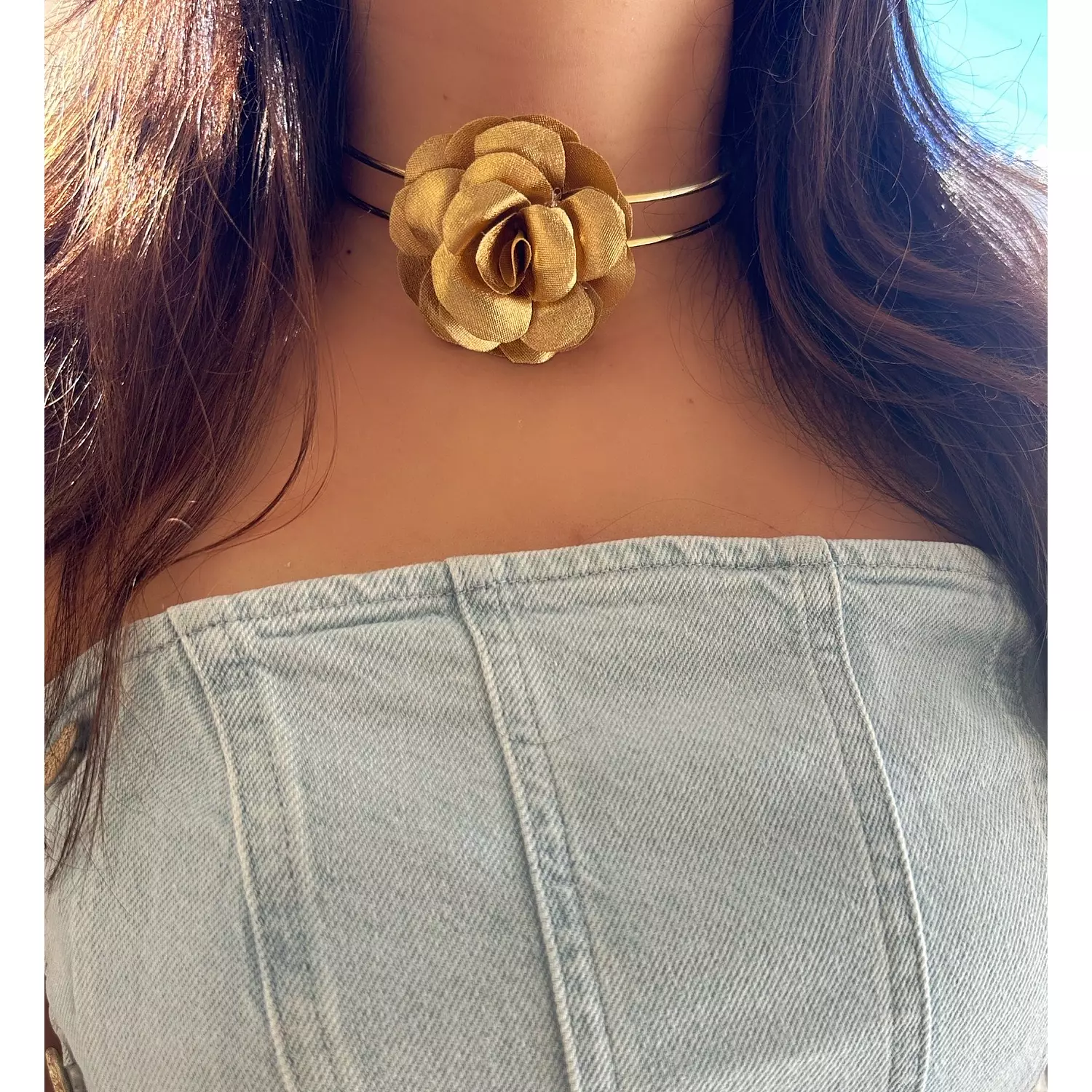 Rounded Flora Choker  1