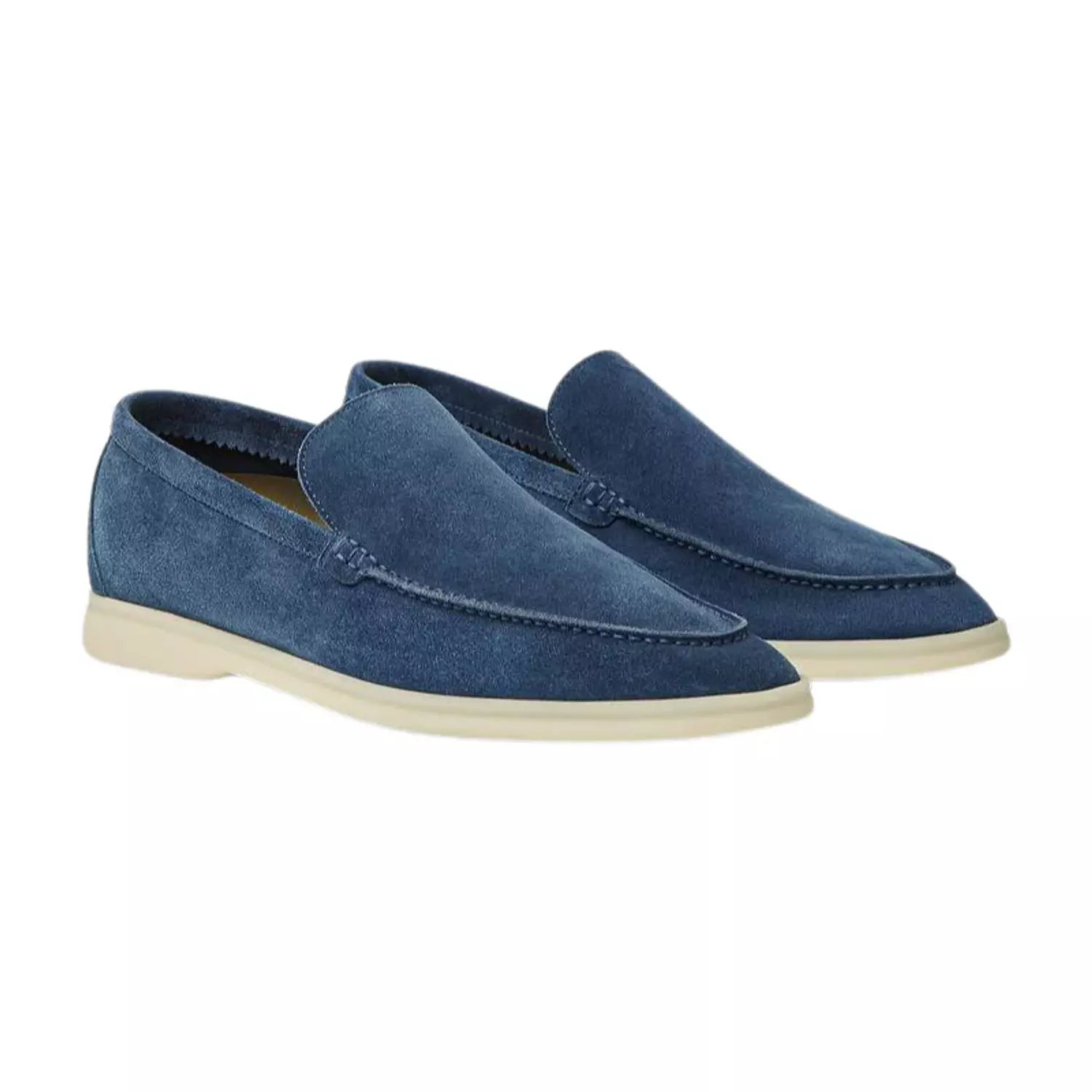 Loro piana Summer Charms Walk Loafer Color : Argo Blue Melange hover image