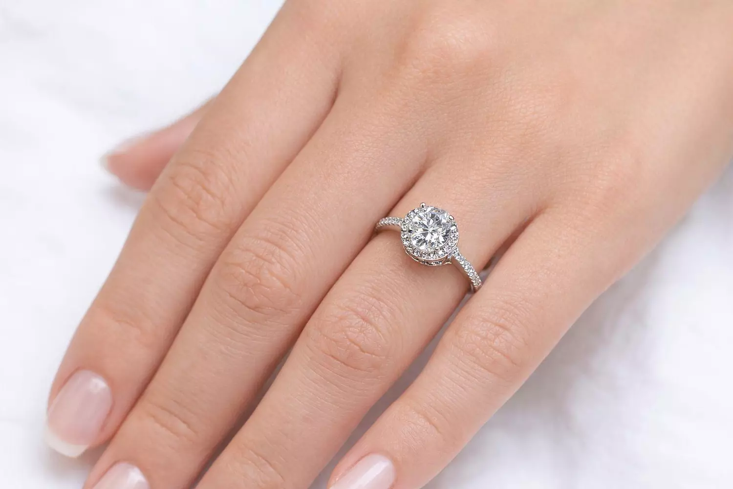 Silver Ring Daimond image