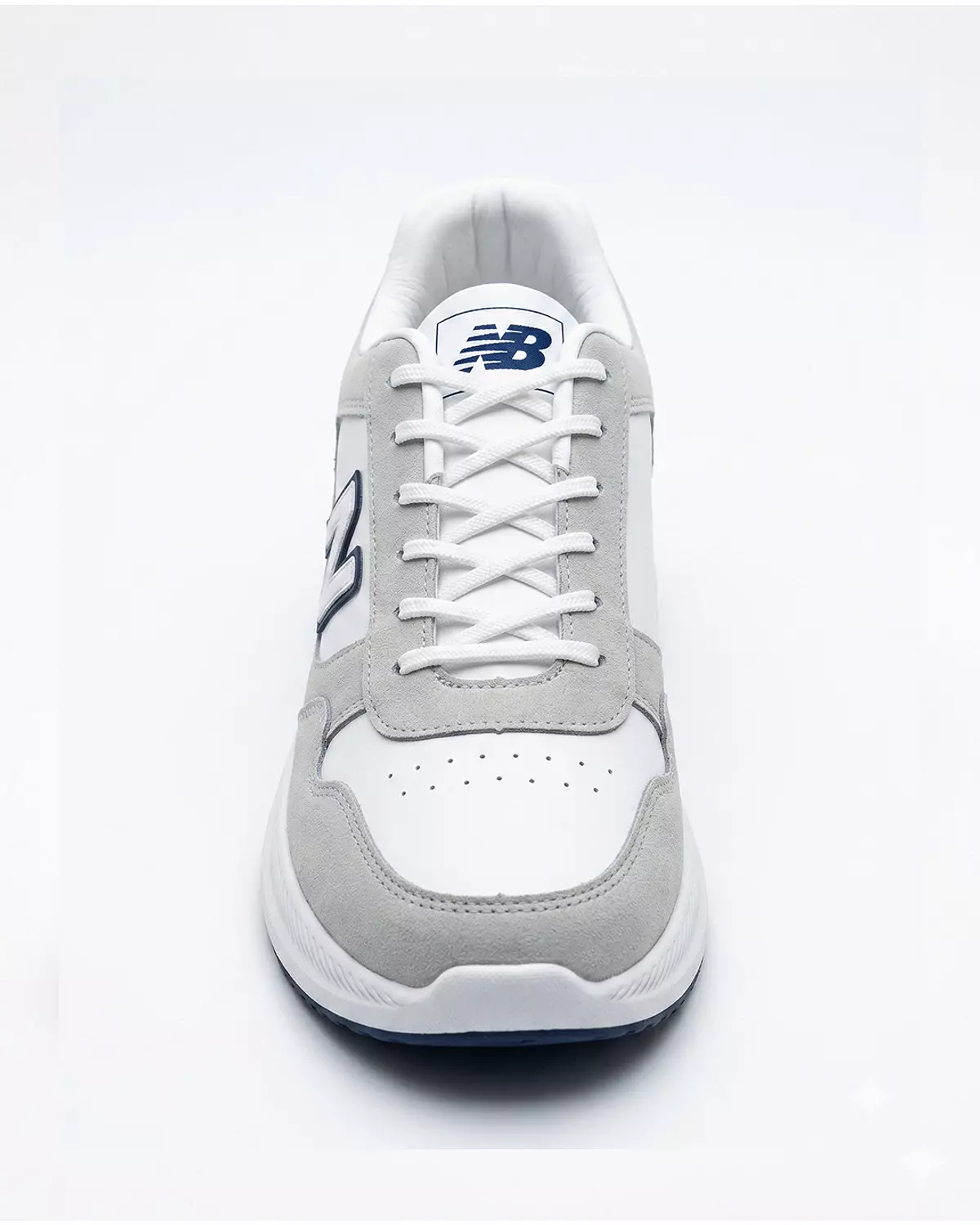 Big Size Men’s New Balance Shoes -Gray & White 2