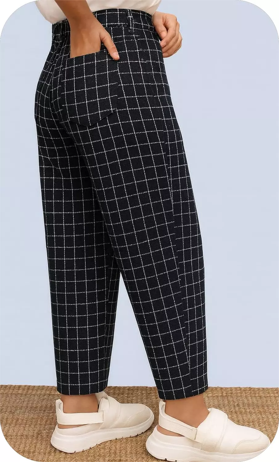 بنطلون تويد (Tweed) او (شانيل) كاروهات image