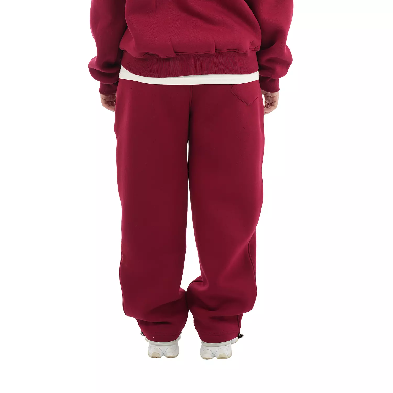 cotton wide leg winter sweatpants  2