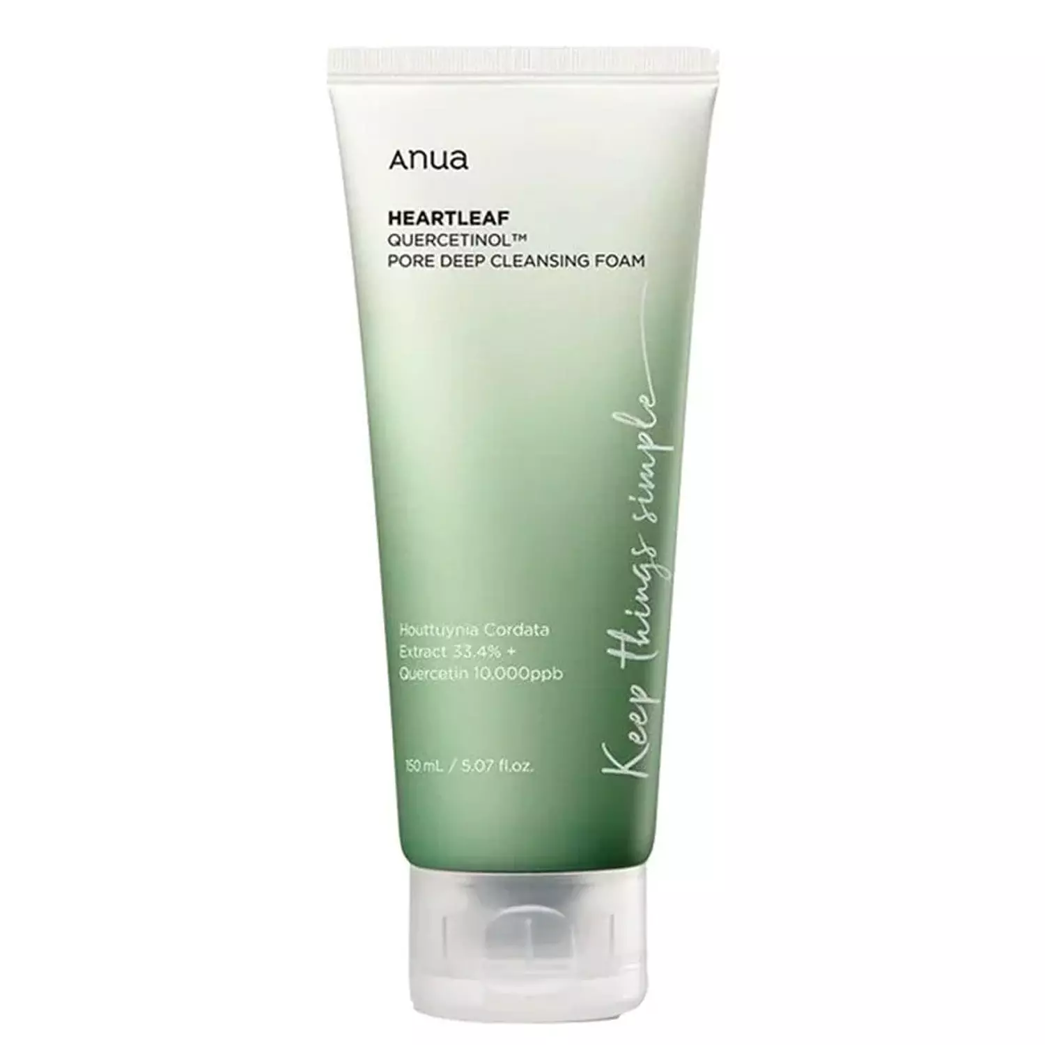 Anua Heartleaf Quercetinol Pore Deep Cleansing Foam 150ml image