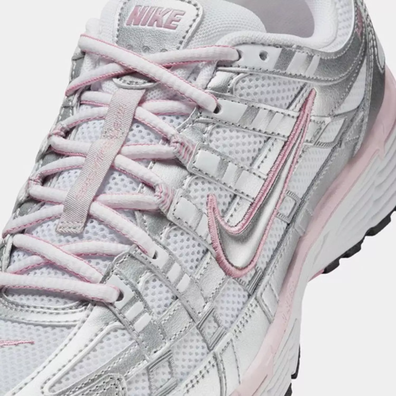 Nike P-6000 Elemental Pink Metallic Silver 1