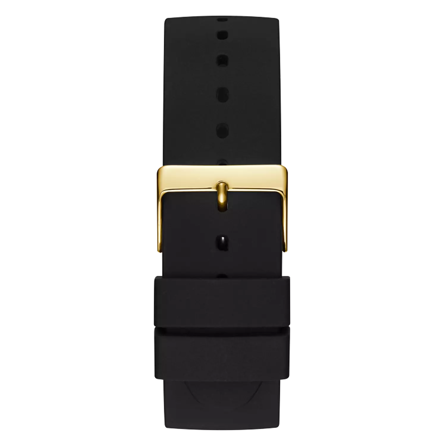 GUESS W1161G1 Men's  Watch Gold Tone Silicone Strap 1