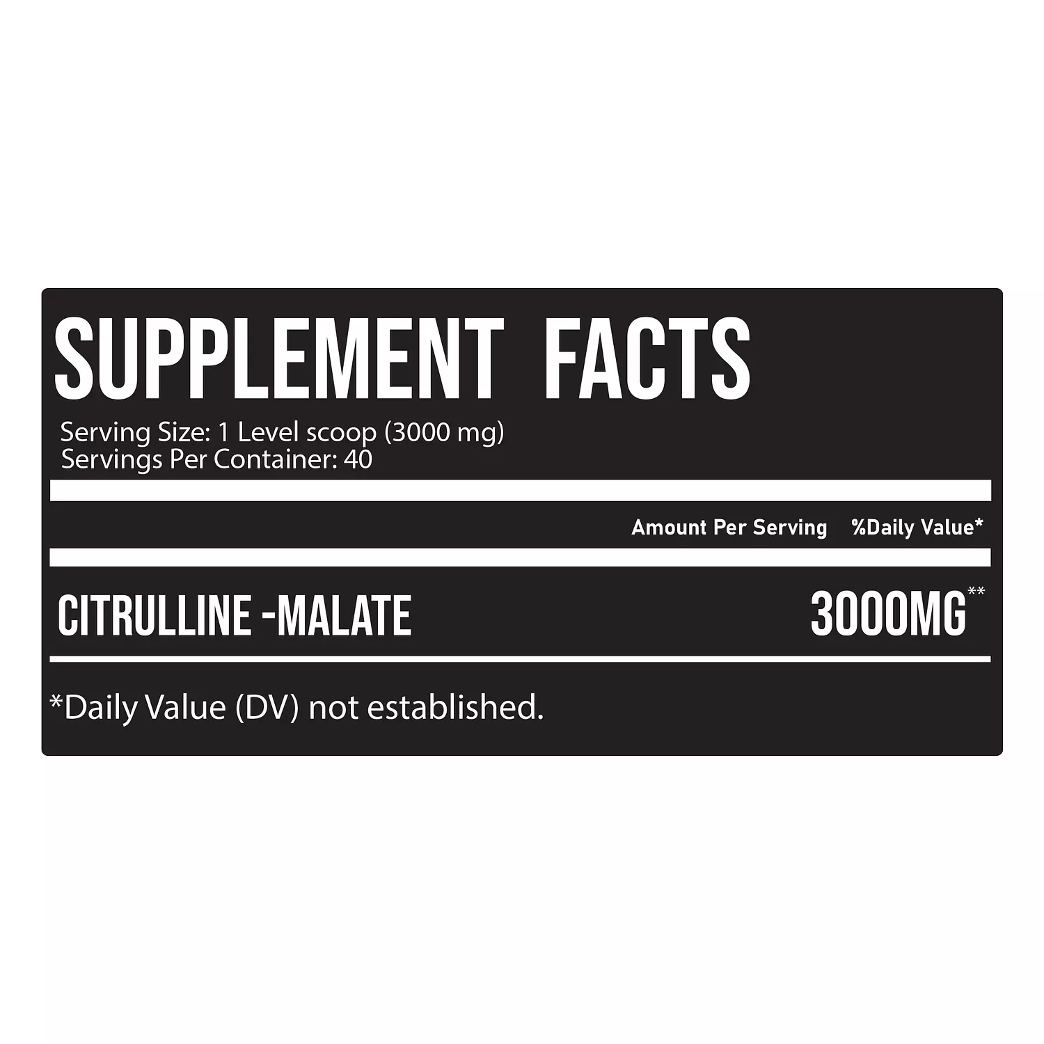 Lls Citrulline – 40 Servings hover image