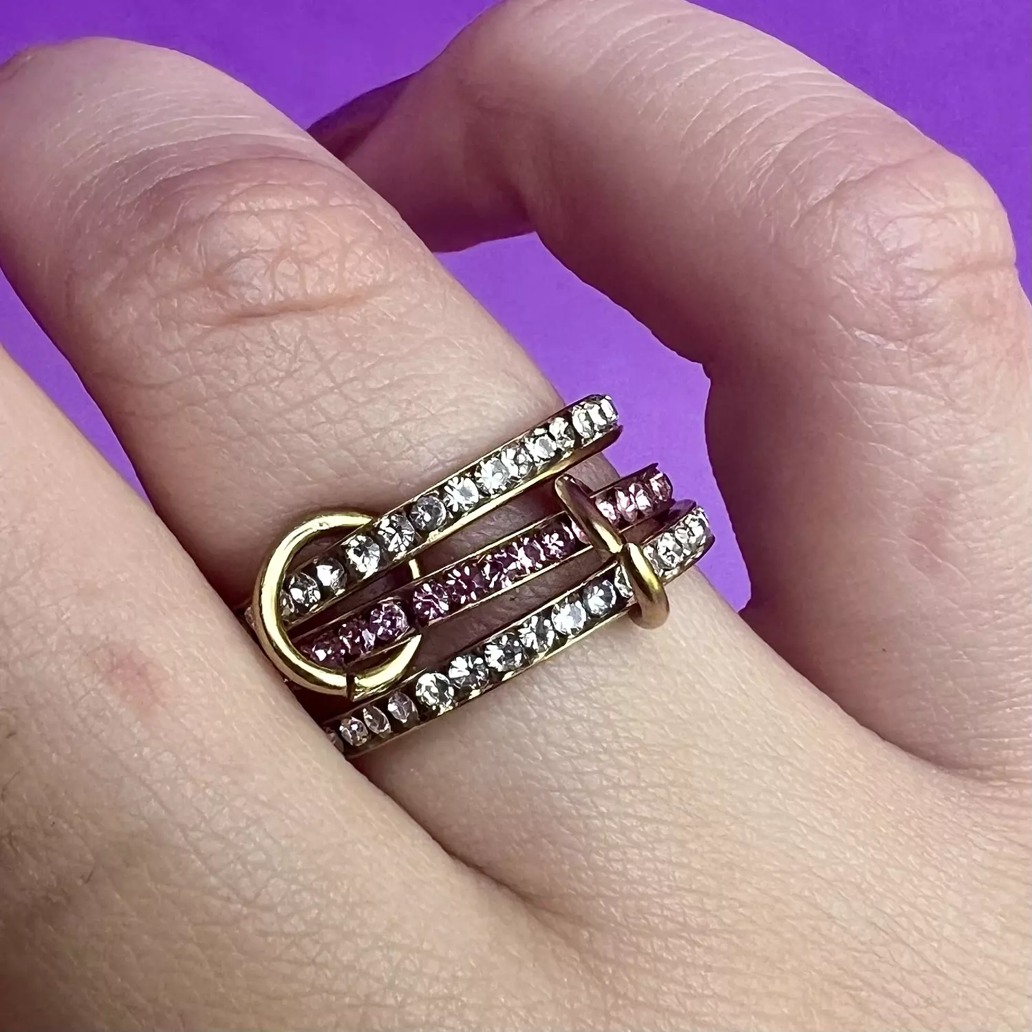 Coconut strawberry Latté Orbita ring  image