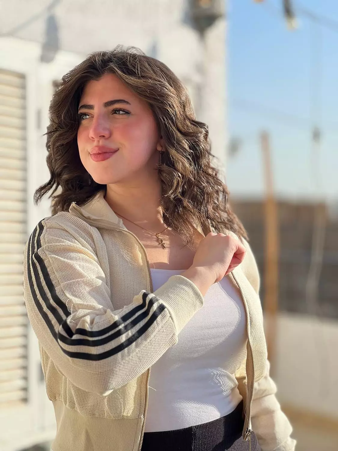 Striped Knitted Jacket 4