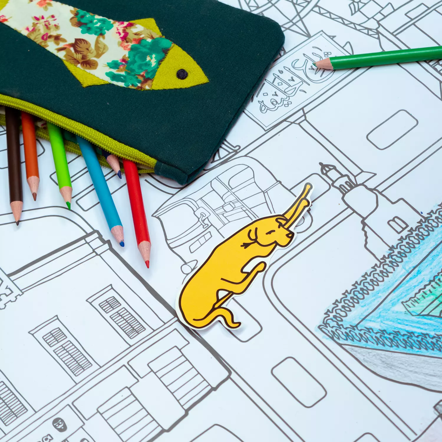 Everyday Khalifa Coloring Map image