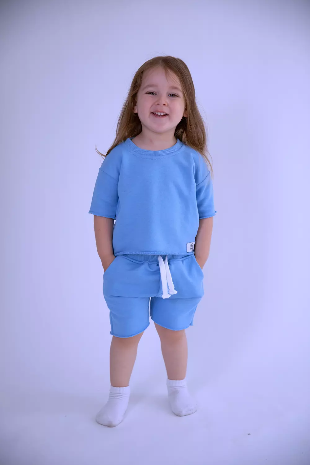 Unisex Slayin‘ organic Set in Sky 3