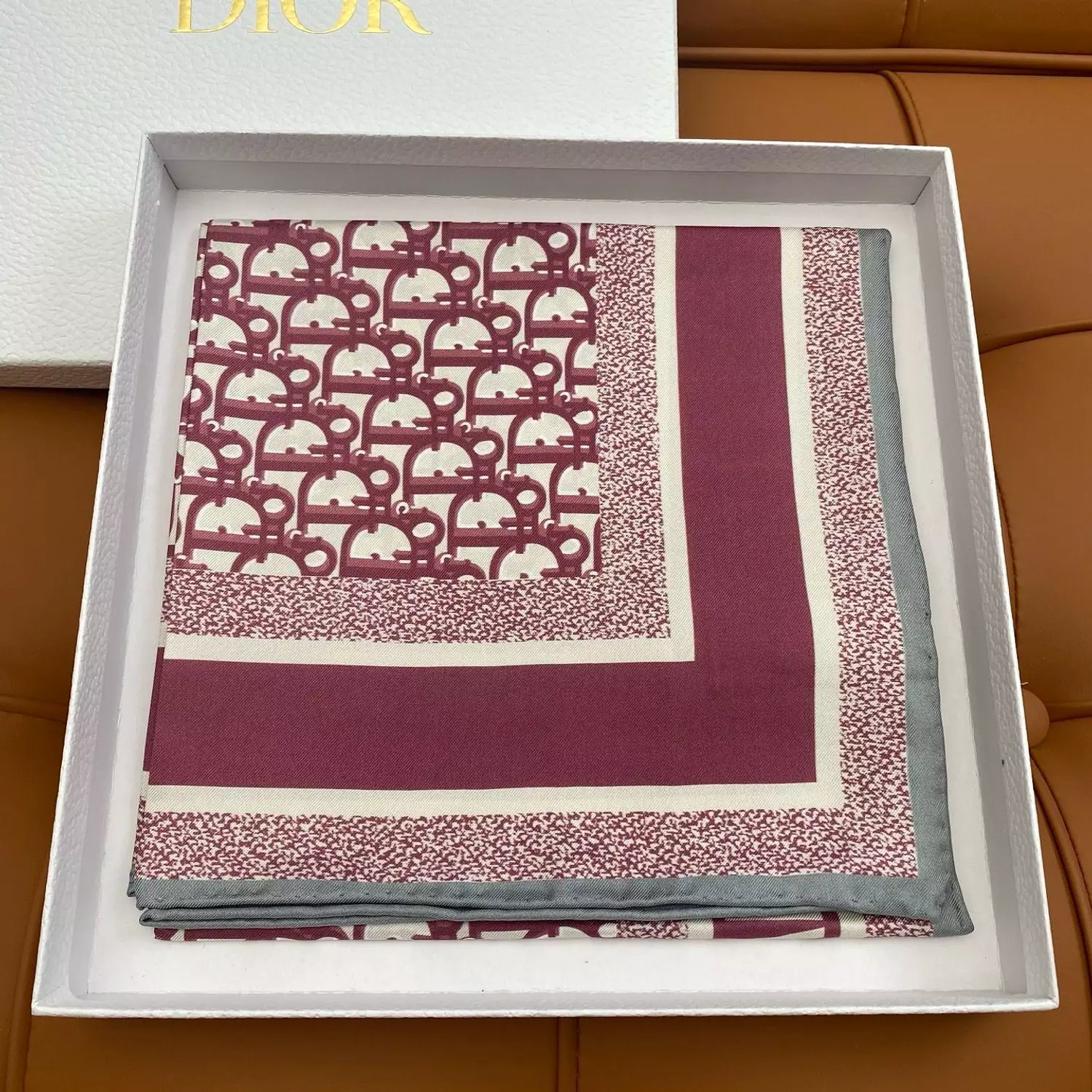 Dior scarf silk  image