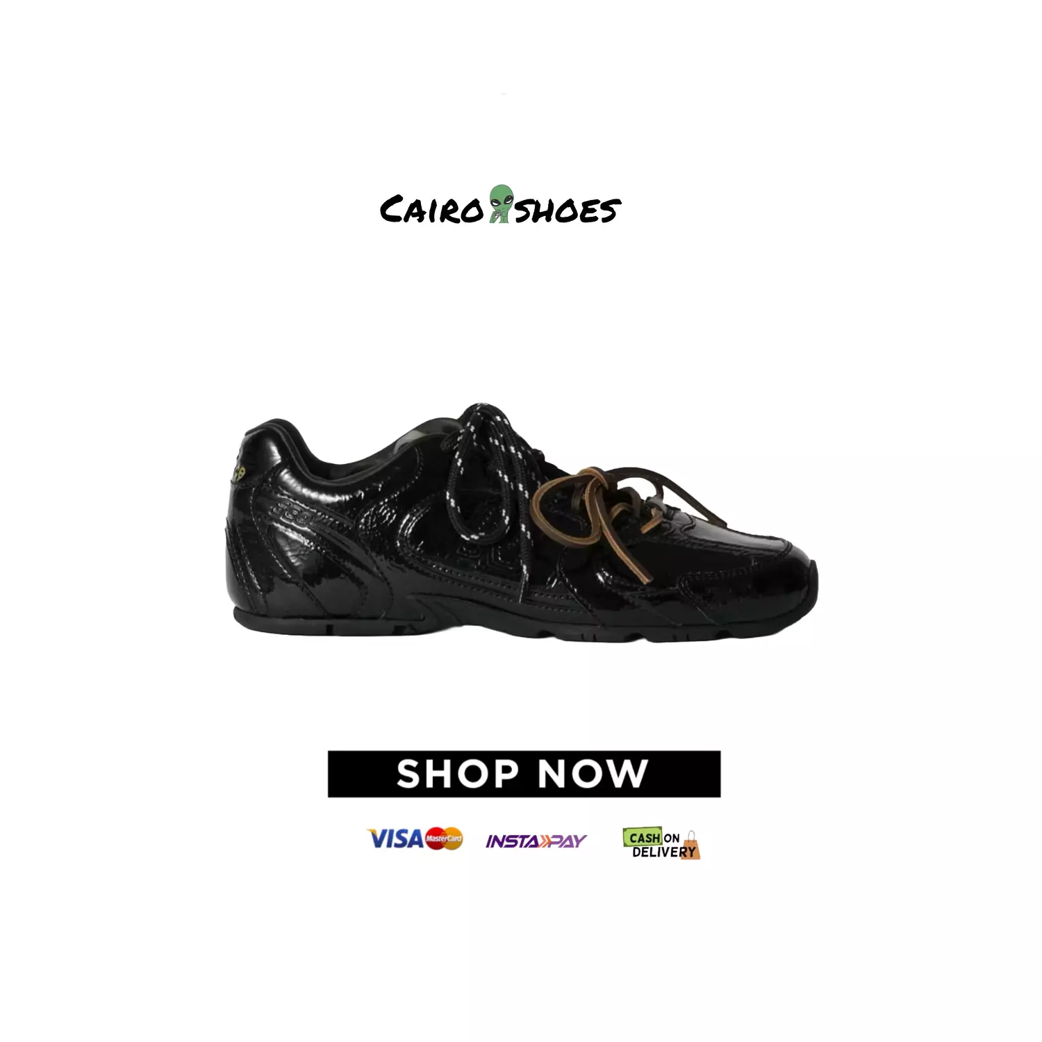 New balance 530 SL - Miu miu Black Patent  image