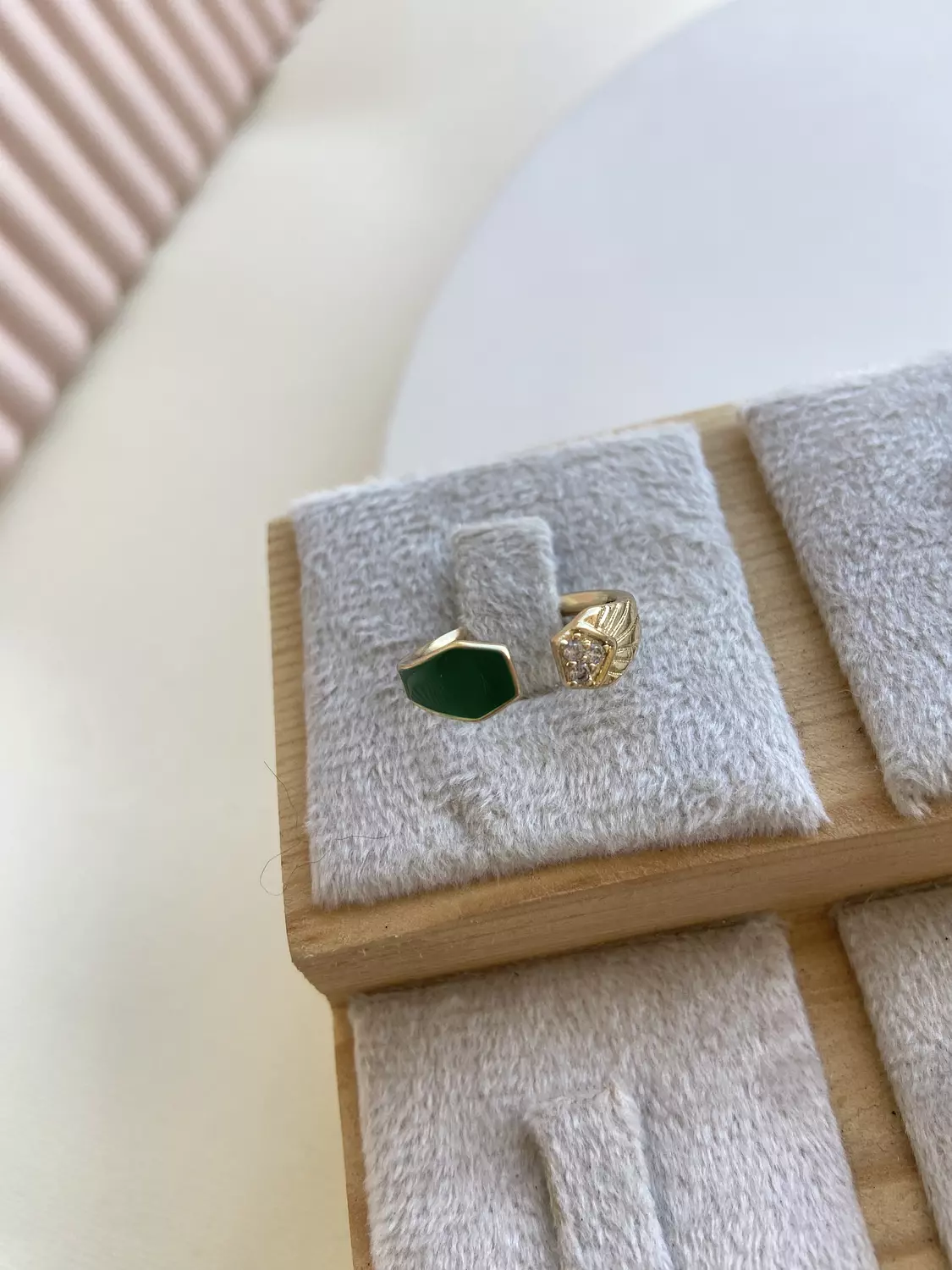 Green x Gold Ring image