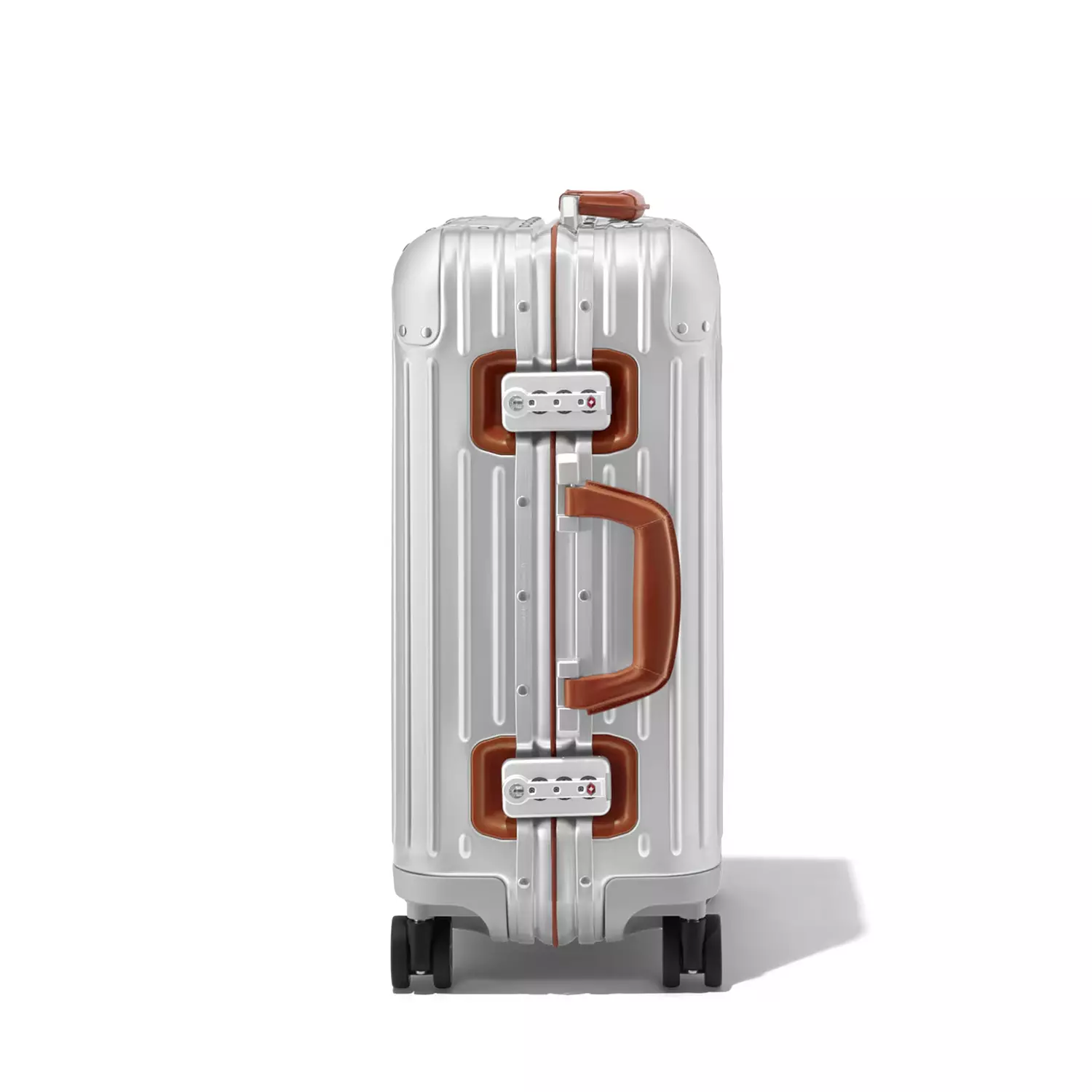 RIMOWA Original Cabin Twist suitcase in a silver 3
