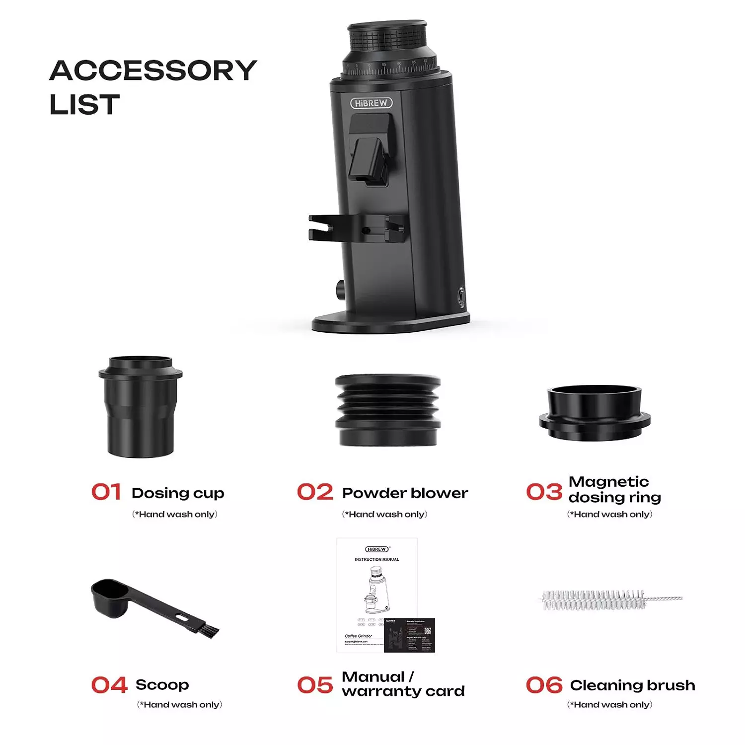HiBREW G64 Professional Coffee Grinder – 64mm Flat Burr Grinder | Egypt 3