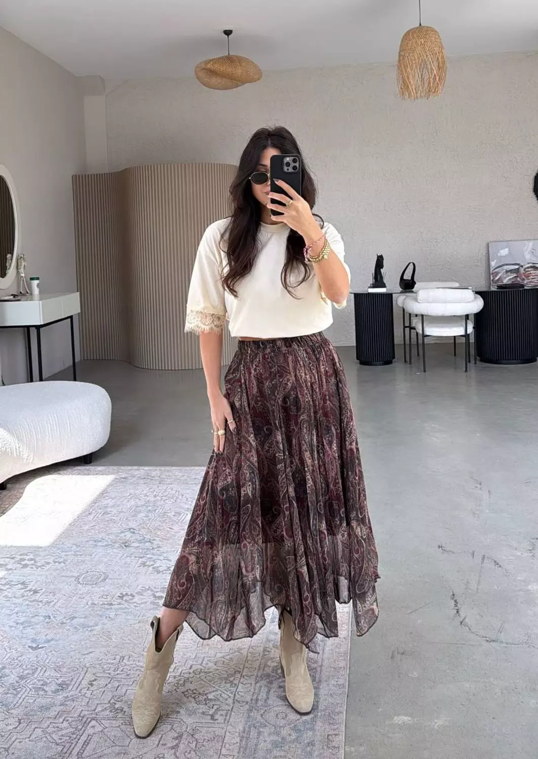 Zigzag boheme skirt 3
