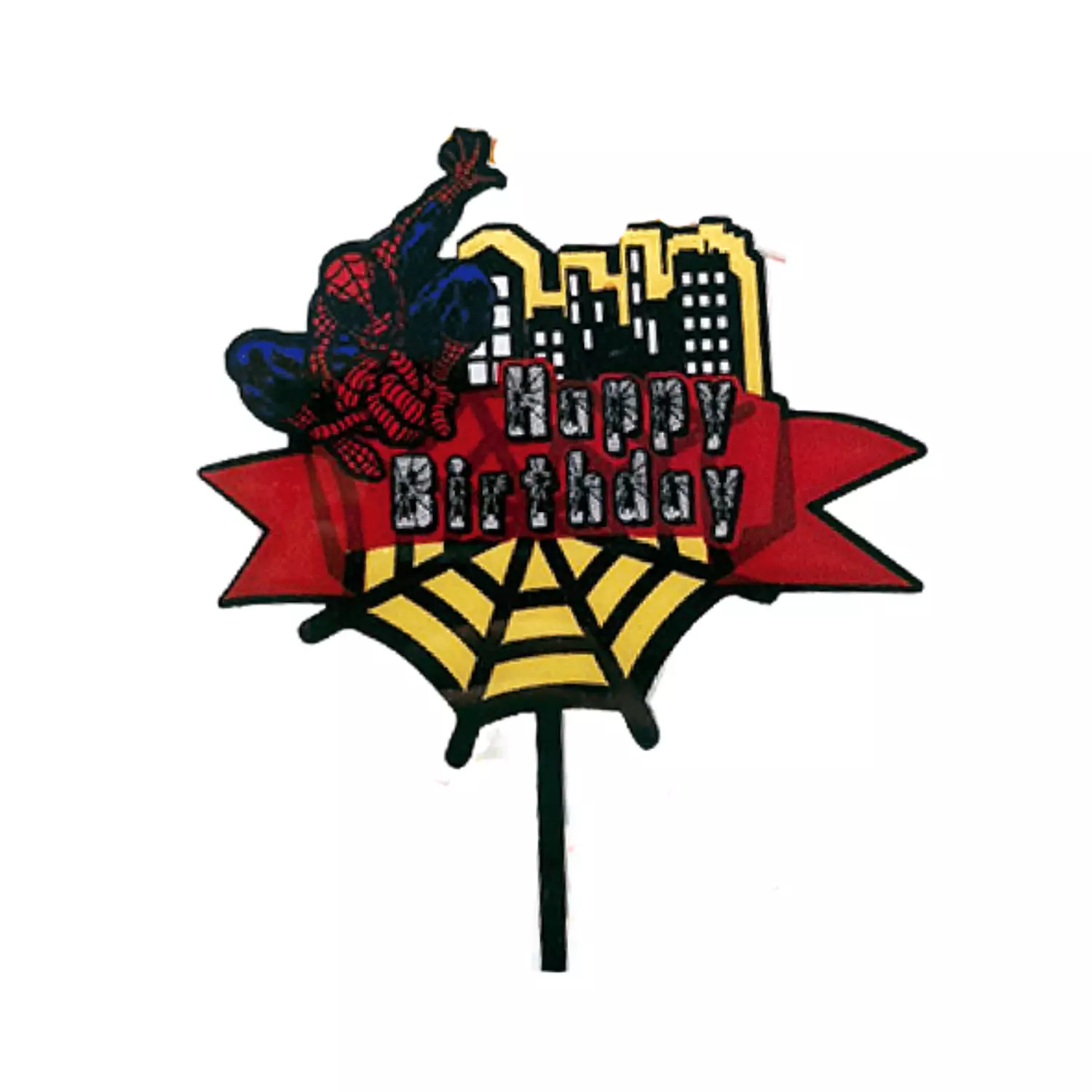 Spiderman Cake Topper
