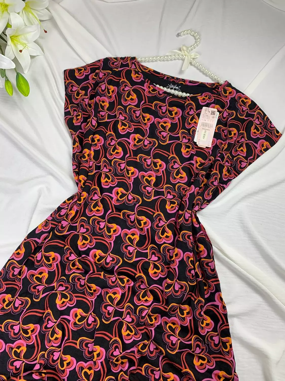 Long pure cotton sleeping shirt from Splash 2