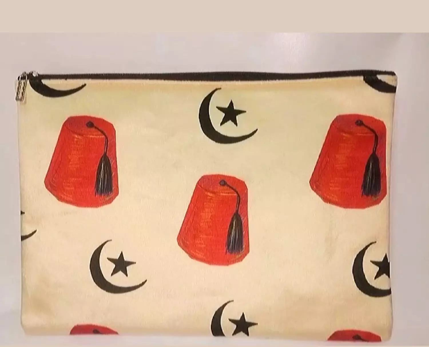 Velvet Tarboush Clutch image