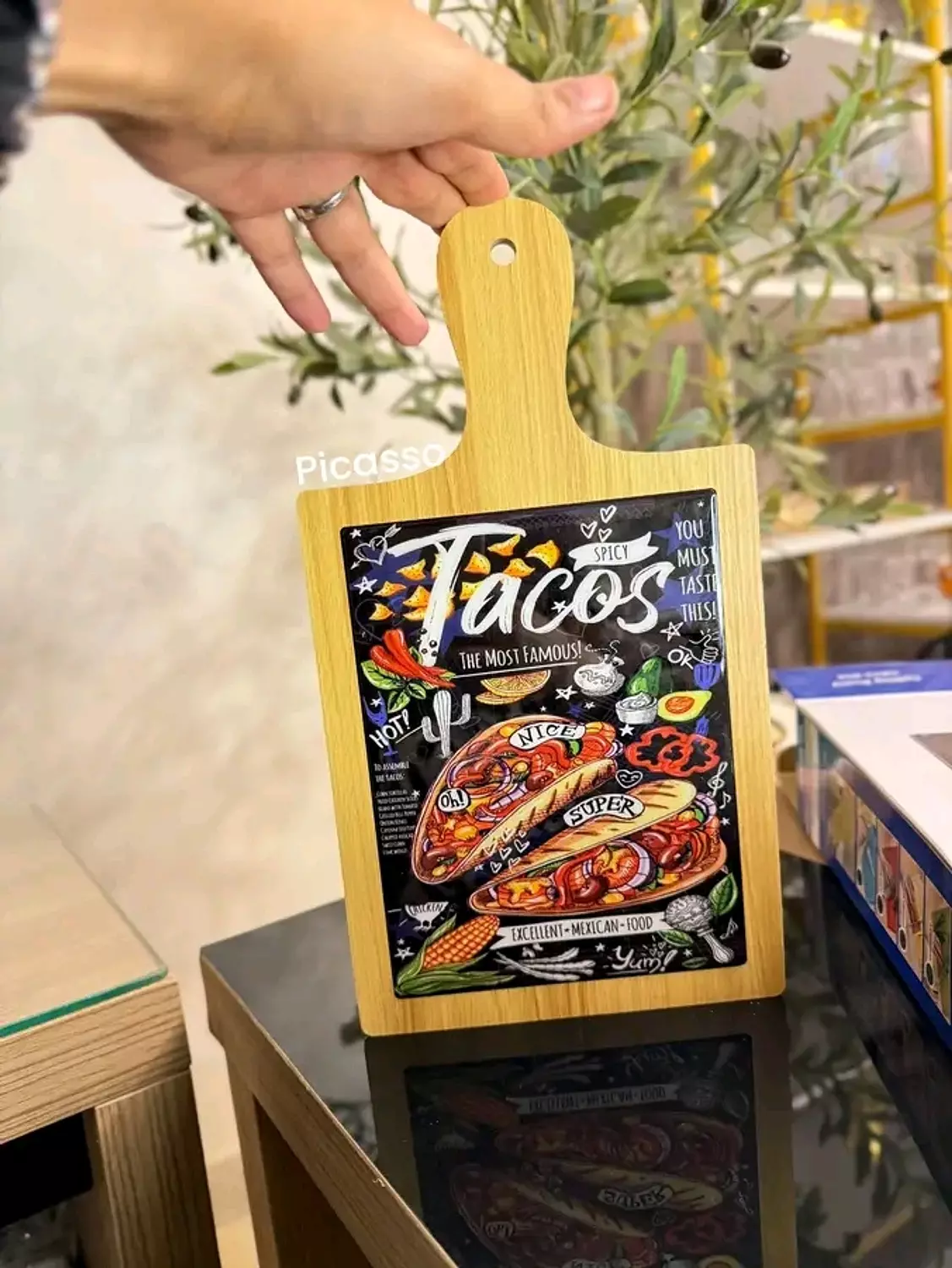 صنيه خشب مقاس ٣٣*١٨ image