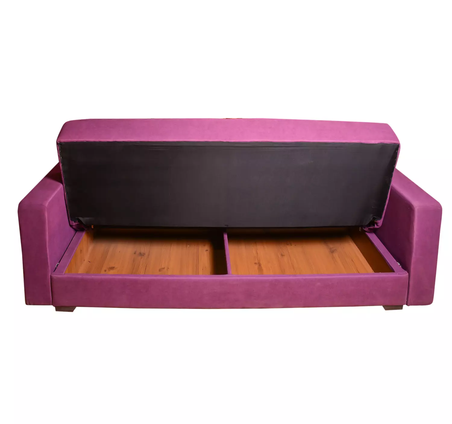 Turkish sofa bed, brick fabric, sponge image