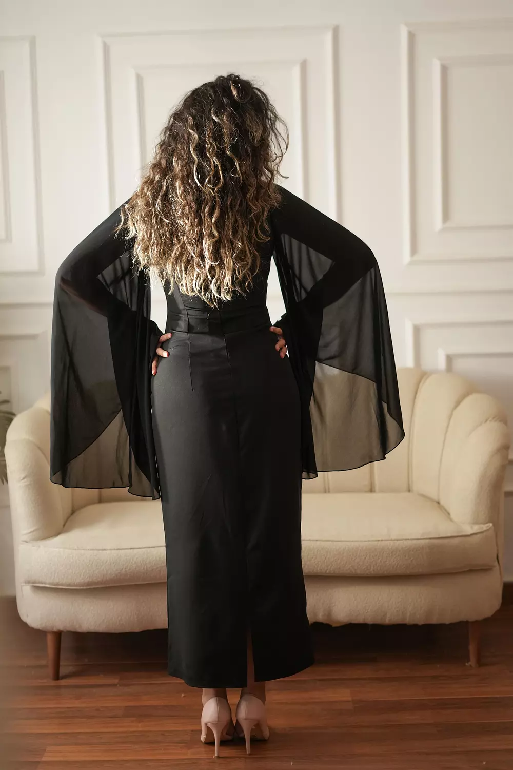 Black Butterfly Dress 15