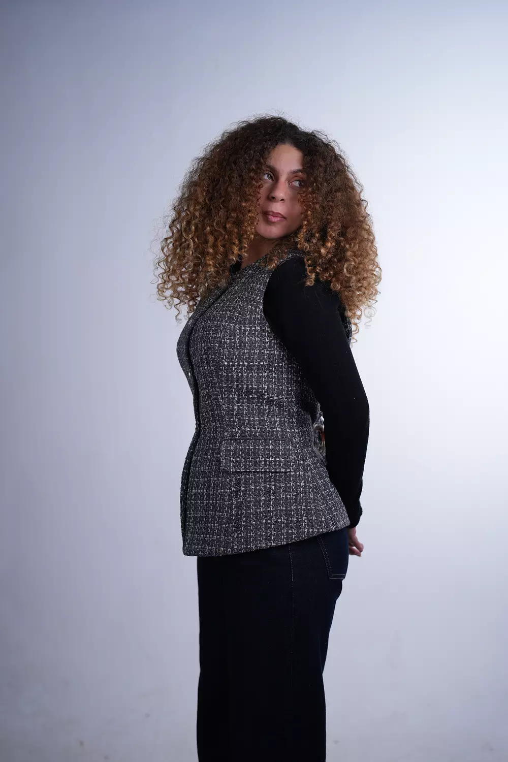 The Tailored Vest - Grey 3