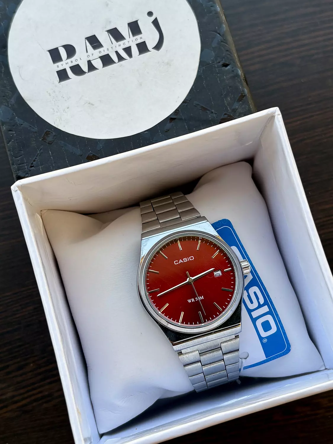 Red Dial Casio -Limited edition- 3