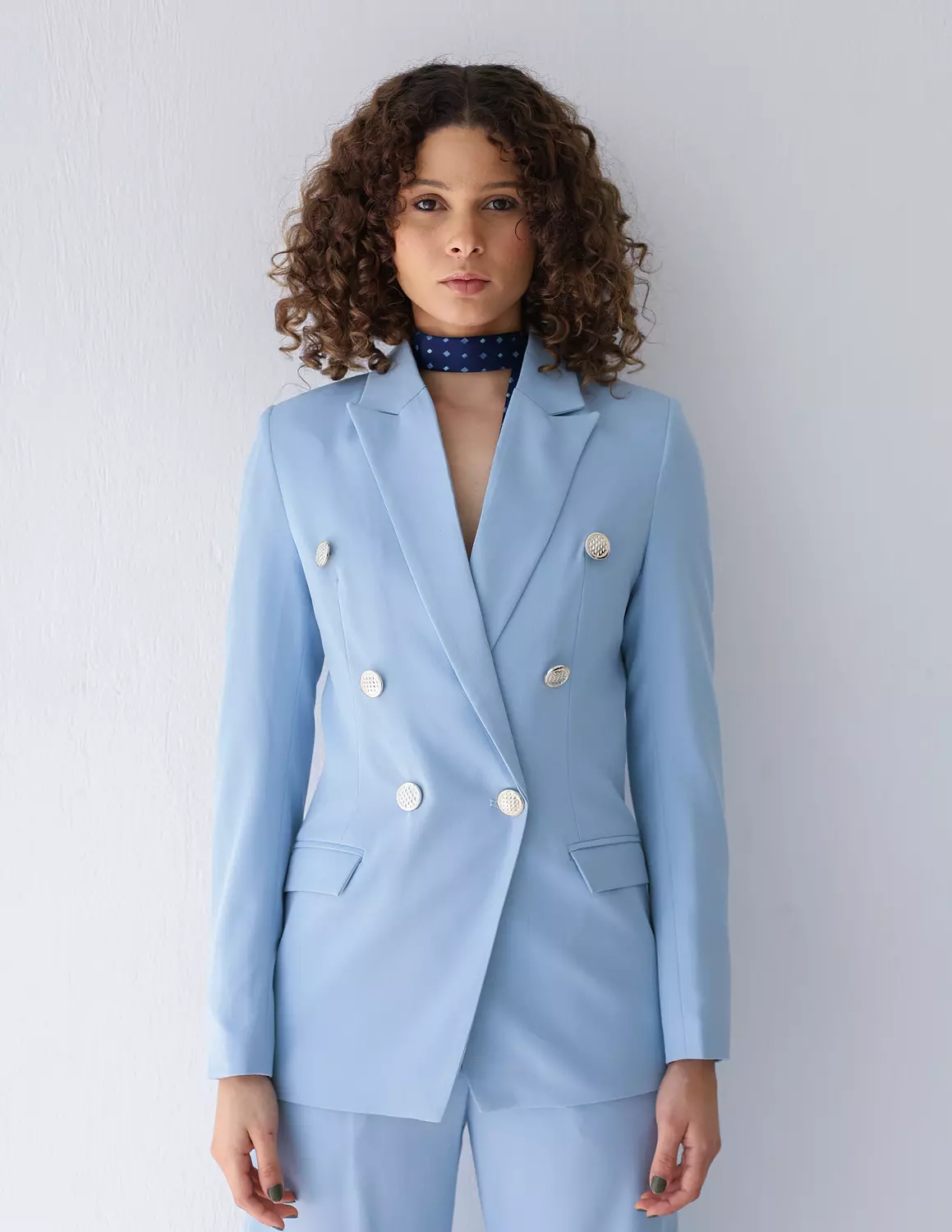 Sky Whisper double breasted blazer image