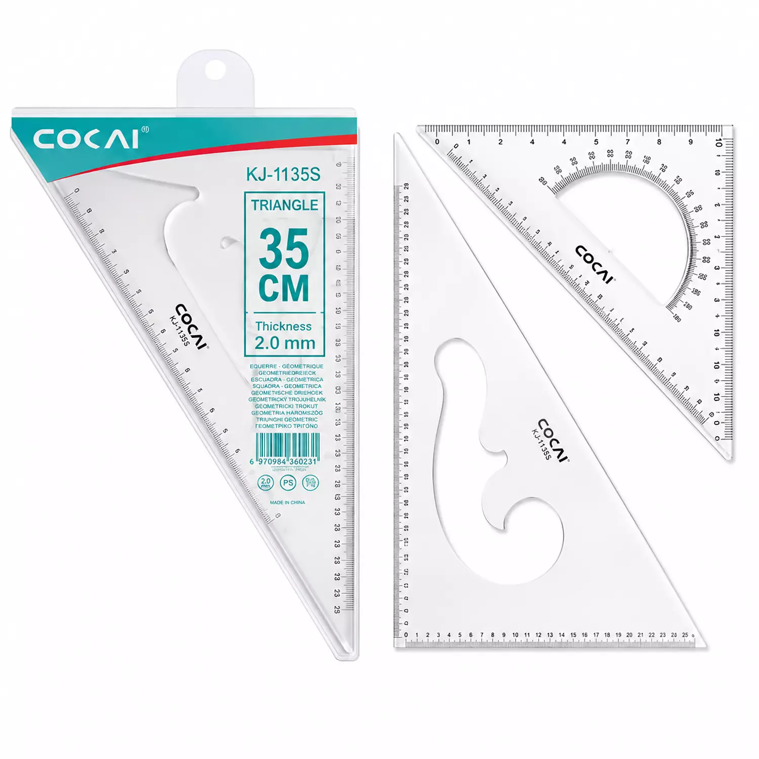 <h3 style="text-align: center"><span style="color: rgb(0, 0, 0)"><strong>Cokai Triangle Kit (30x60+45) 35cm</strong></span></h3>