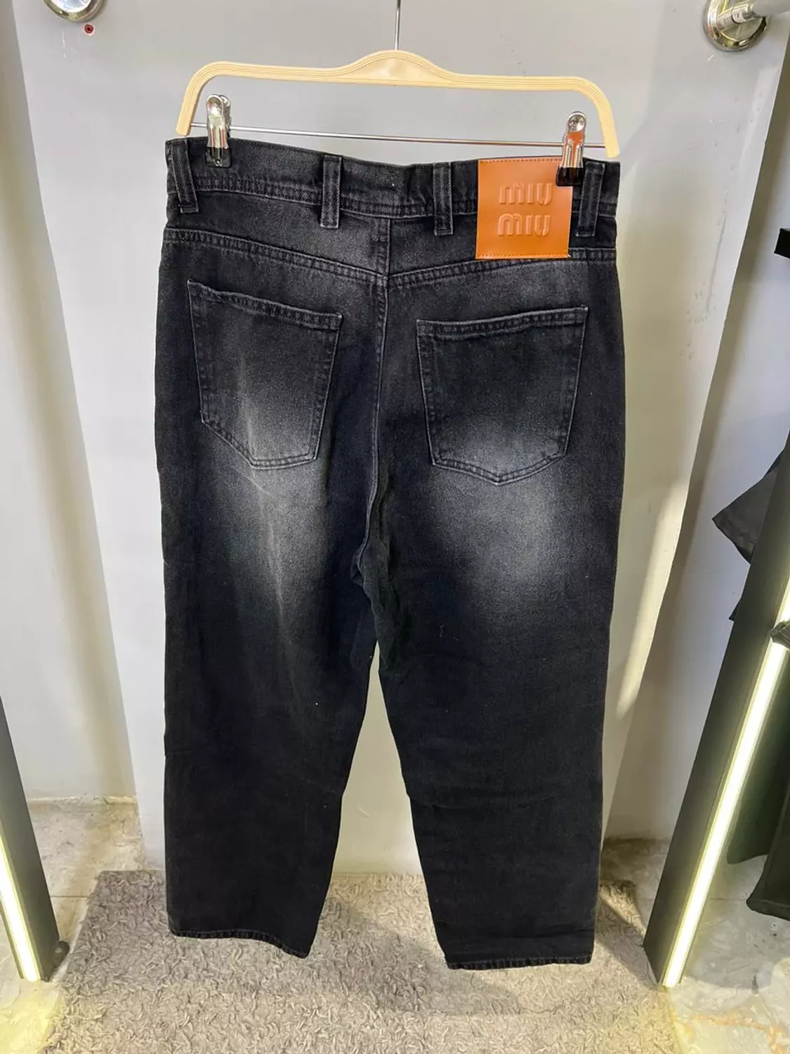 MIUMIU WIDE LEG JEANS /12934 1