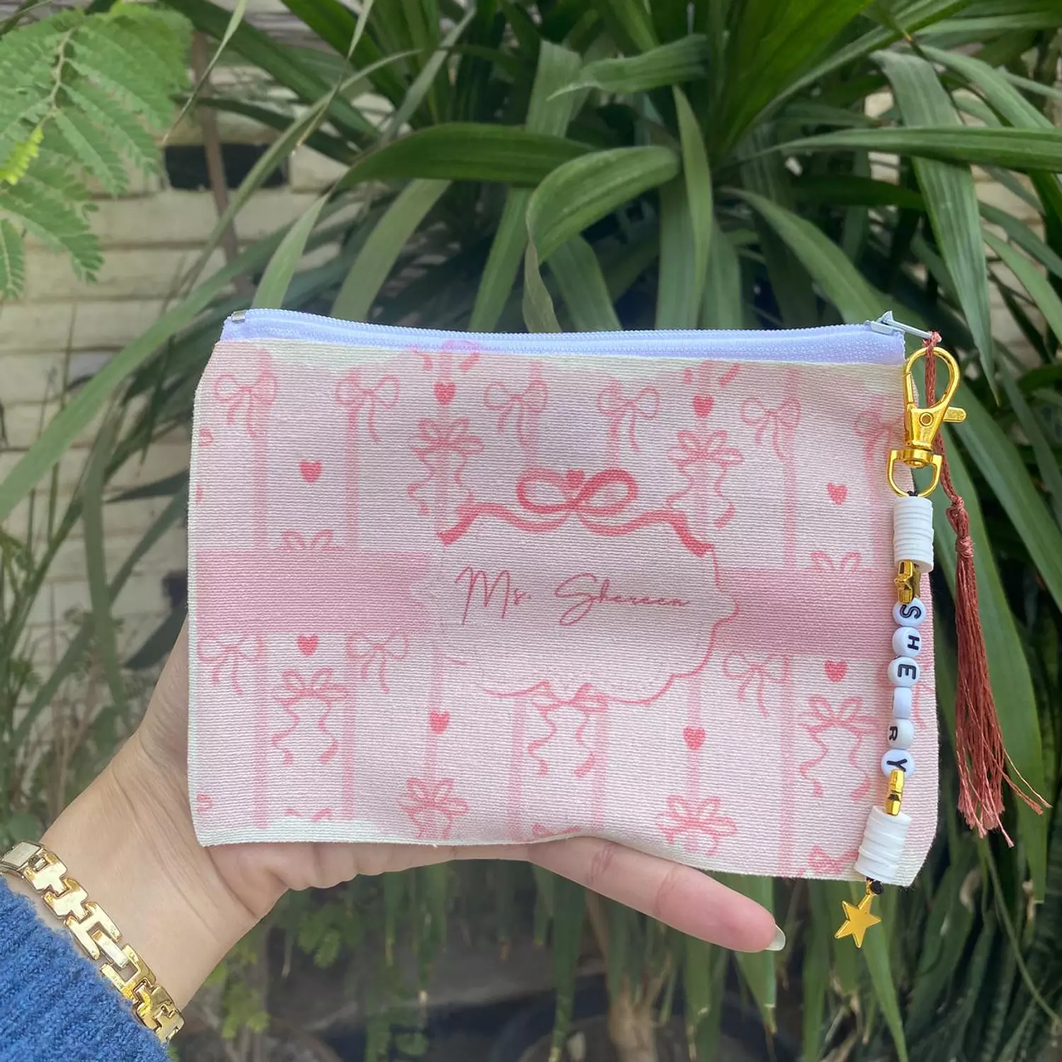 Pink Ribbon Pouch   1