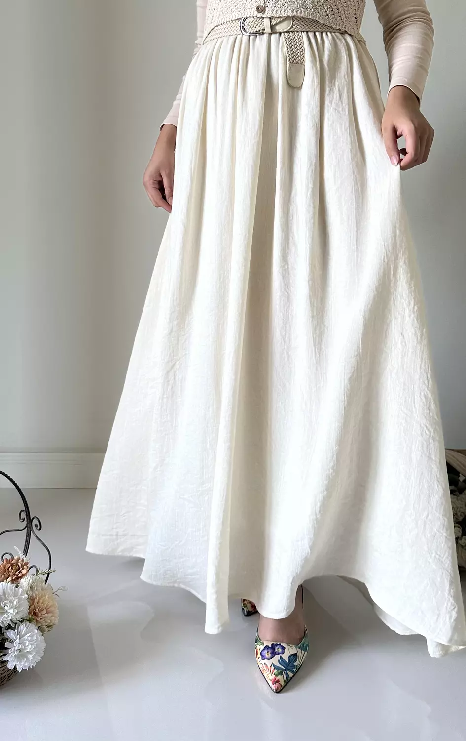 Closh linen skirt  10
