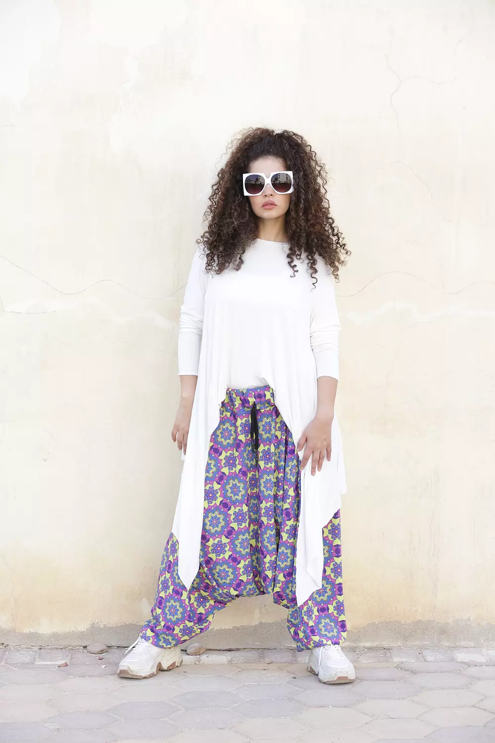 Oversized Asymmetrical Top