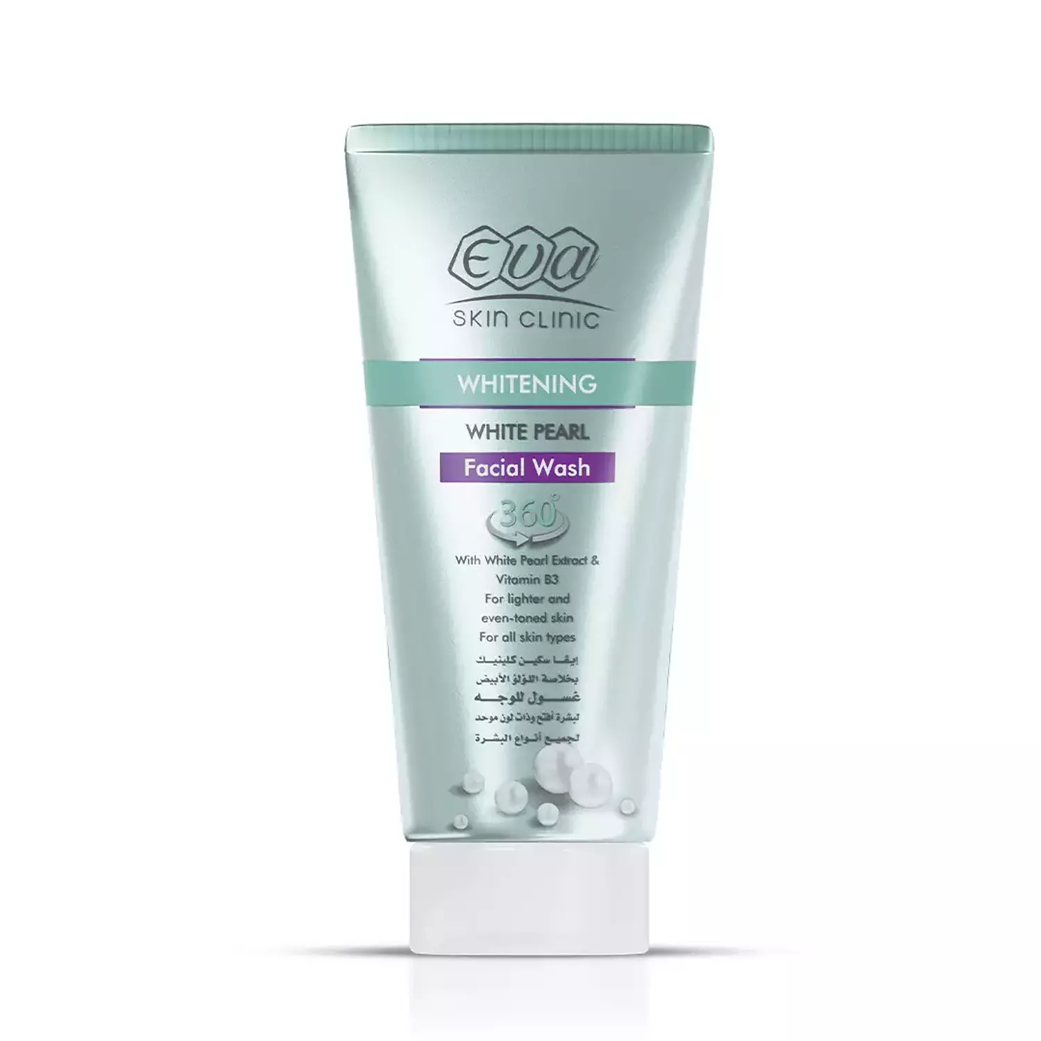 Eva Skin Clinic White Pearl Facial Wash - 150 ml image