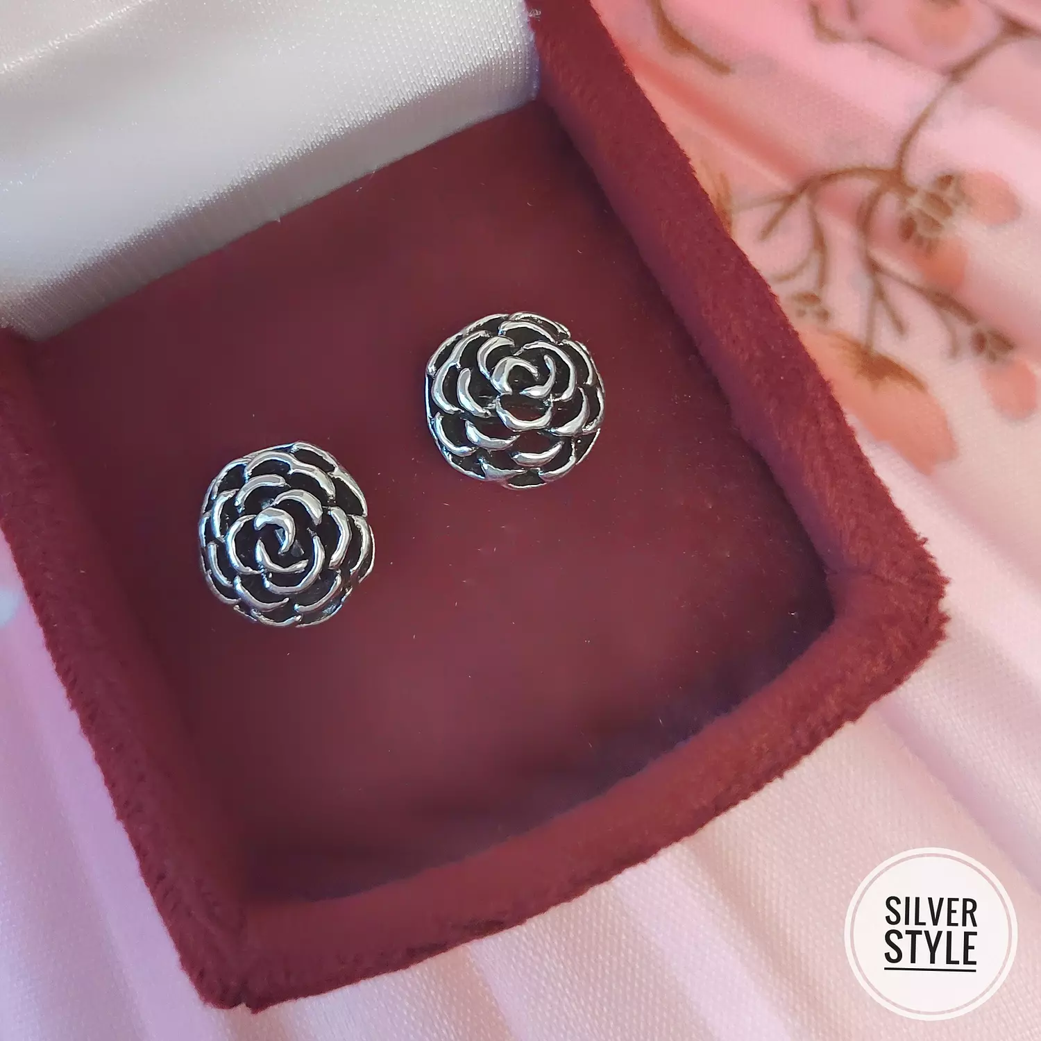 Unique Flower Earrings  1