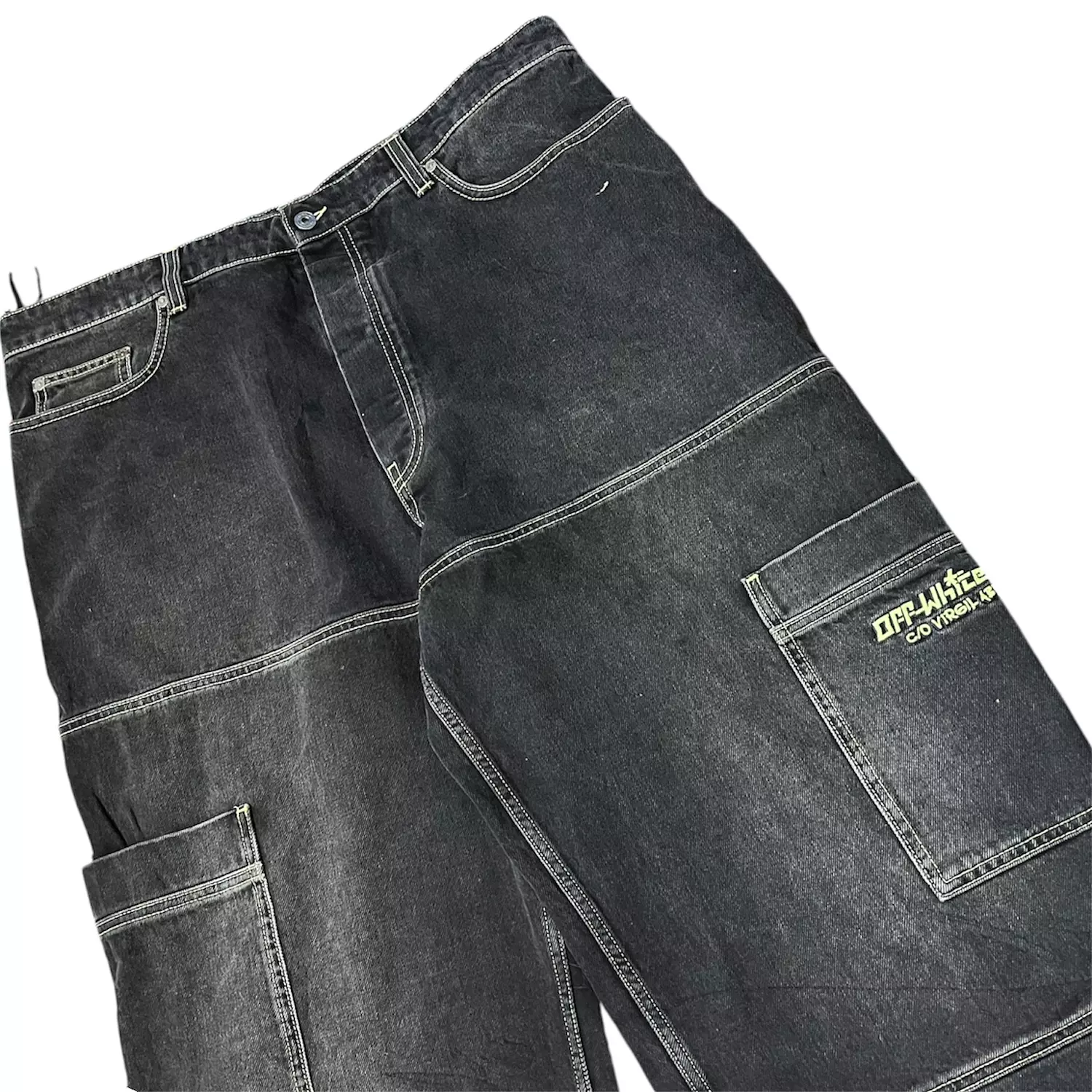 Off White Baggy Jeans 2