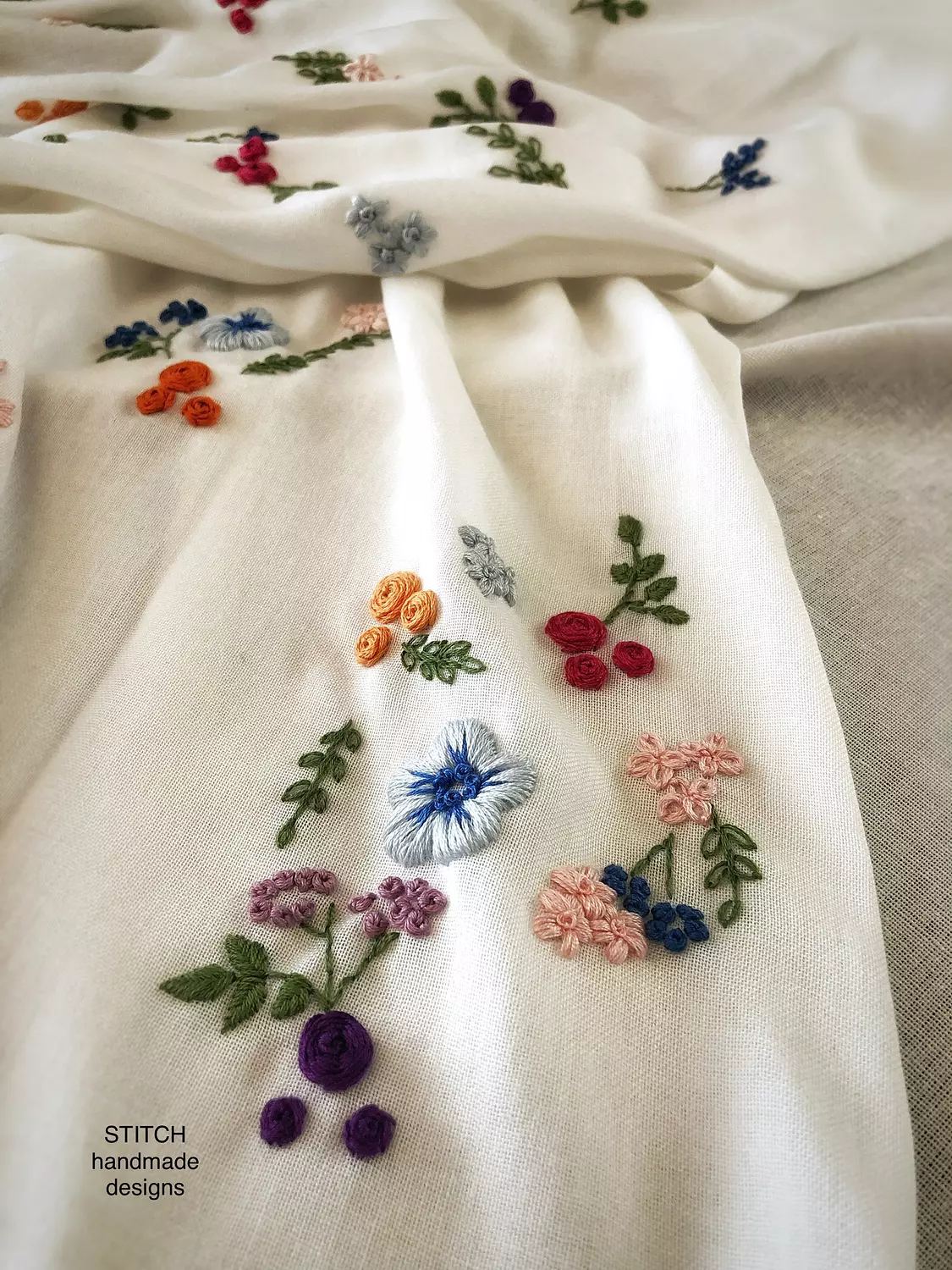 Blossom Pashmina Shawl image